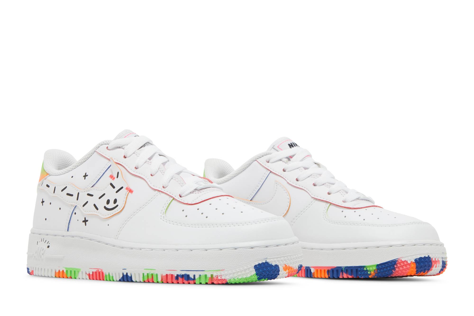 (Grade School) Nike Air Force 1 Low ‘Kids Drawing’ DV1366-111