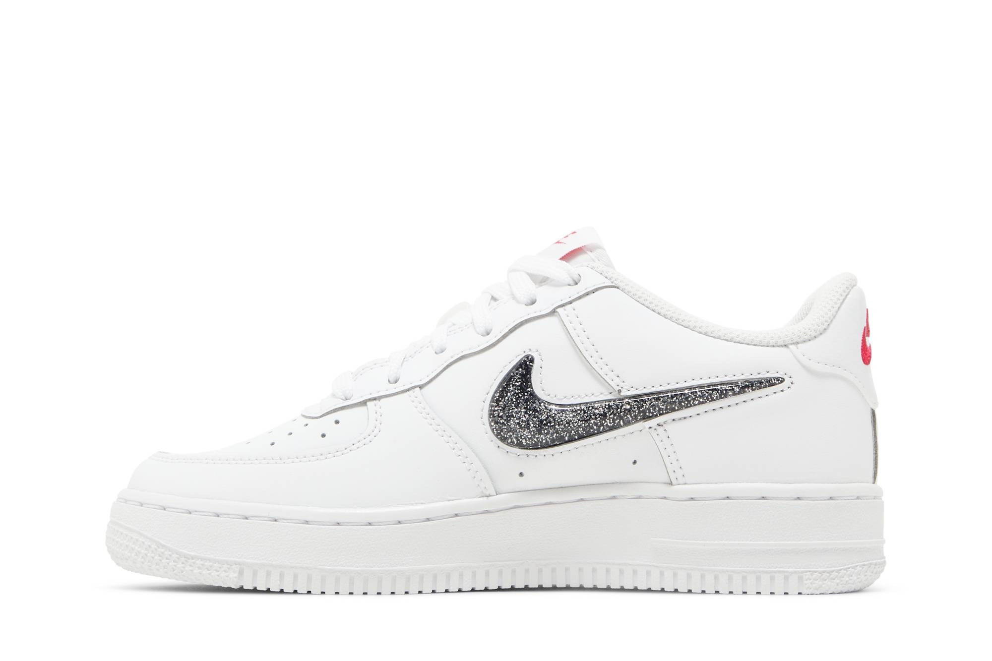 (Grade School) Nike Air Force 1 Low LV8 ‘White Metallic Silver’ DC9651-100