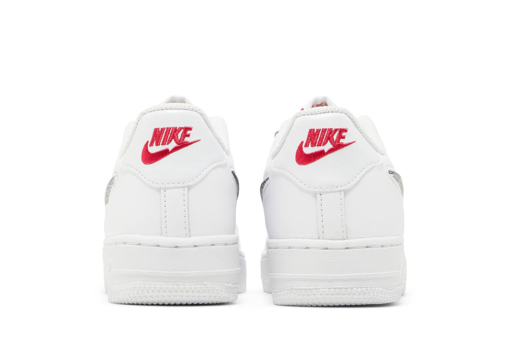 (Grade School) Nike Air Force 1 Low LV8 ‘White Metallic Silver’ DC9651-100