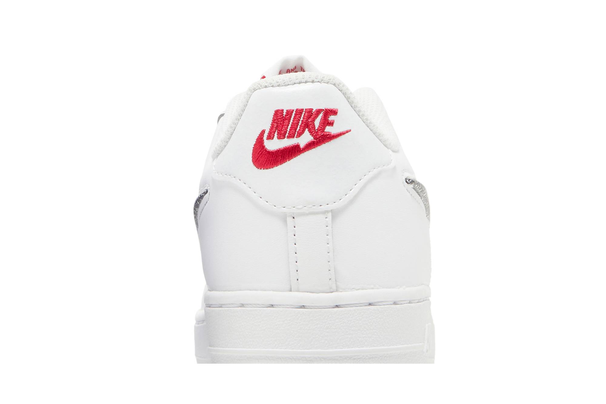 (Grade School) Nike Air Force 1 Low LV8 ‘White Metallic Silver’ DC9651-100