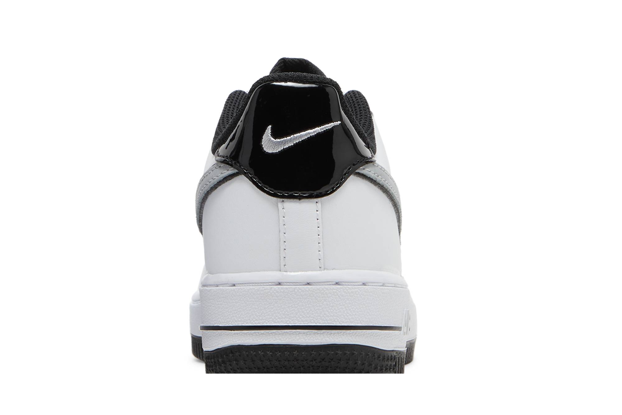(Grade School) Nike Air Force 1 Low LV8 White Wolf Grey Black DO3809-101 Nicesnk