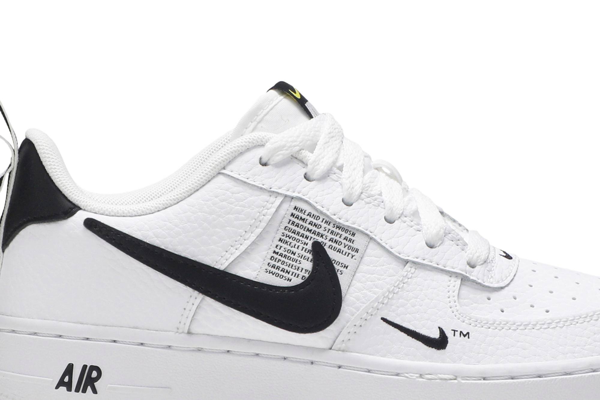 (Grade School) Nike Air Force 1 Low Utility White Black AR1708-100