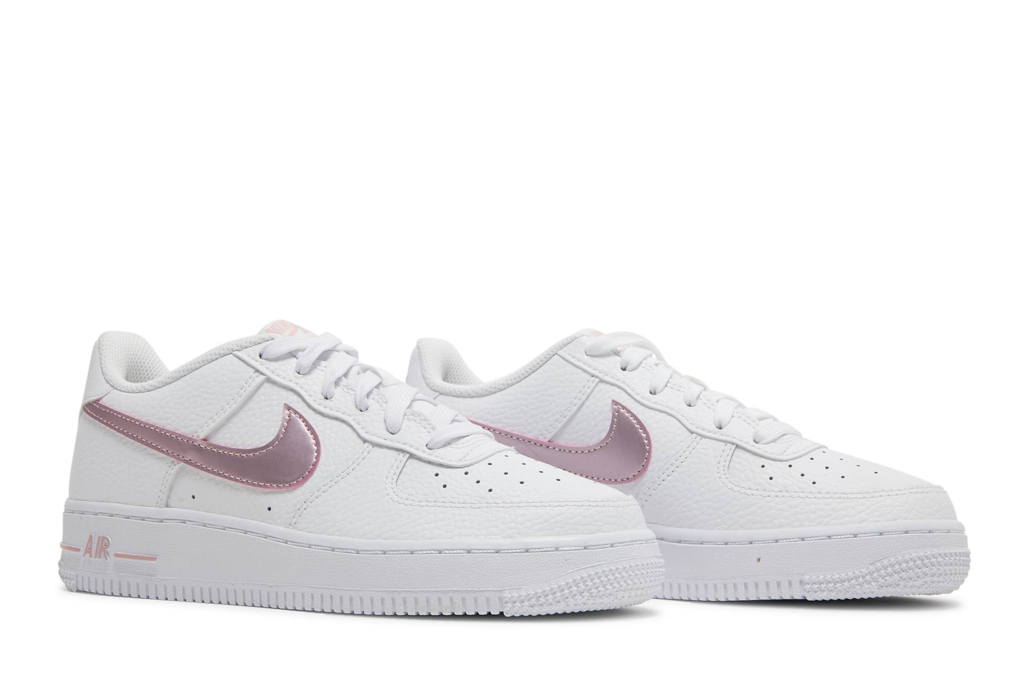 (Grade School) Nike Air Force 1 Low White Pink Glaze CT3839-104