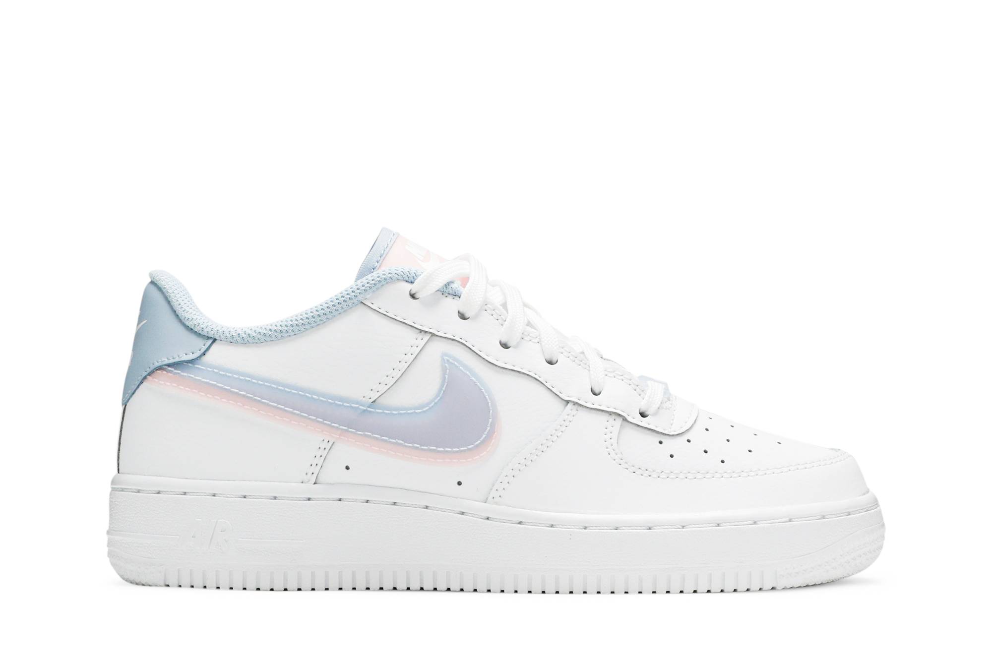 (Grade School) Nike Air Force 1 LV8 Double Swoosh CW1574-100 Nicesnk