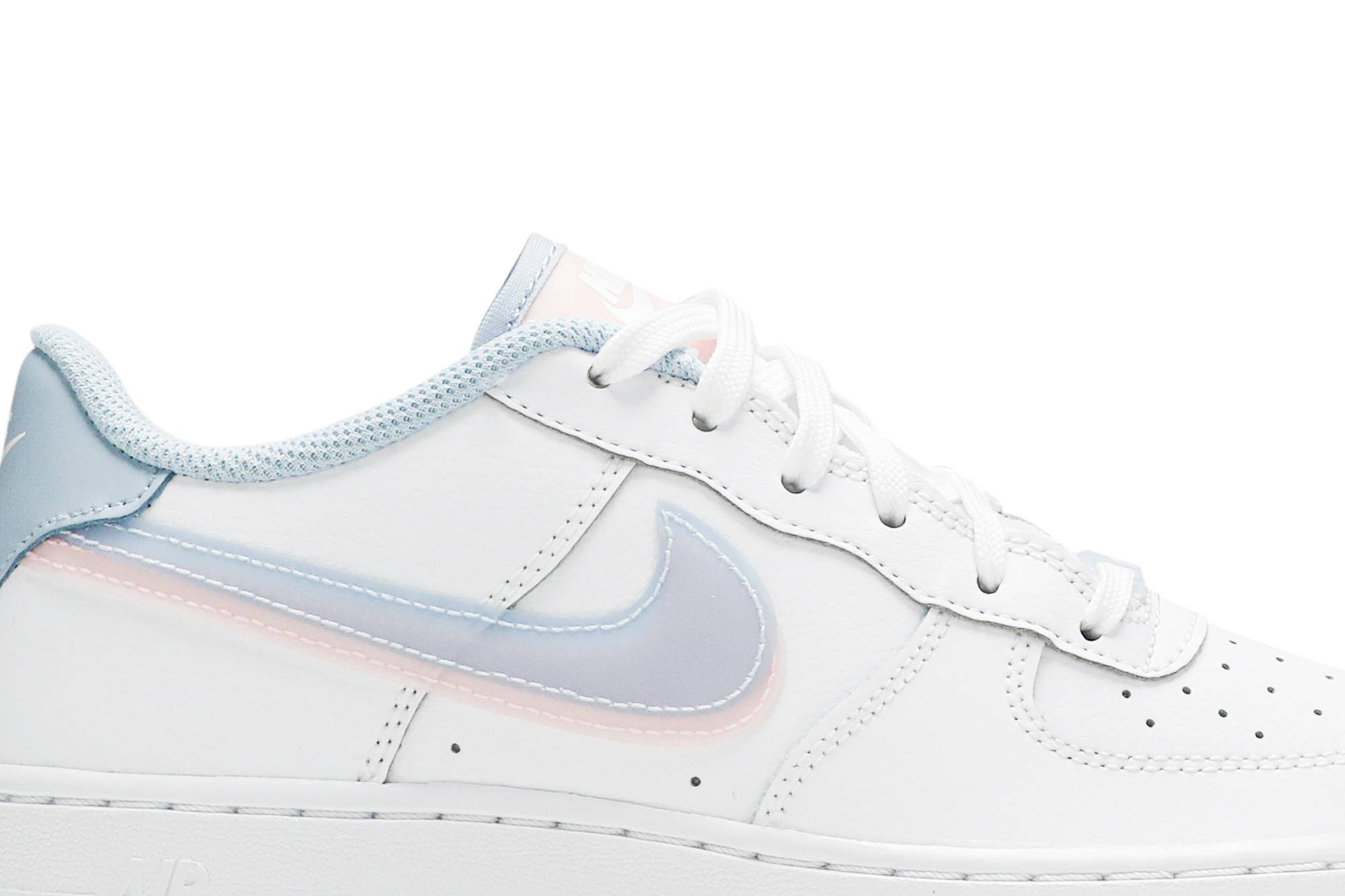 (Grade School) Nike Air Force 1 LV8 Double Swoosh CW1574-100 Nicesnk