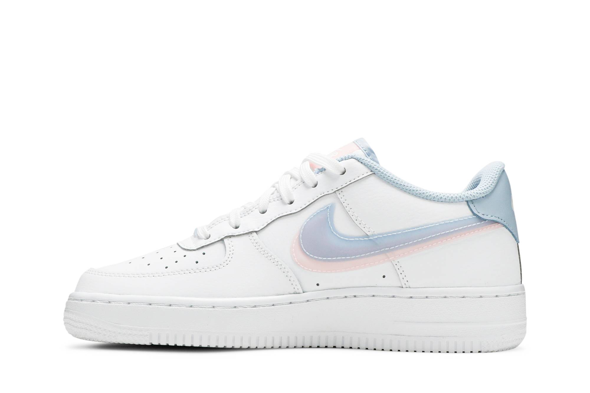 (Grade School) Nike Air Force 1 LV8 Double Swoosh CW1574-100 Nicesnk