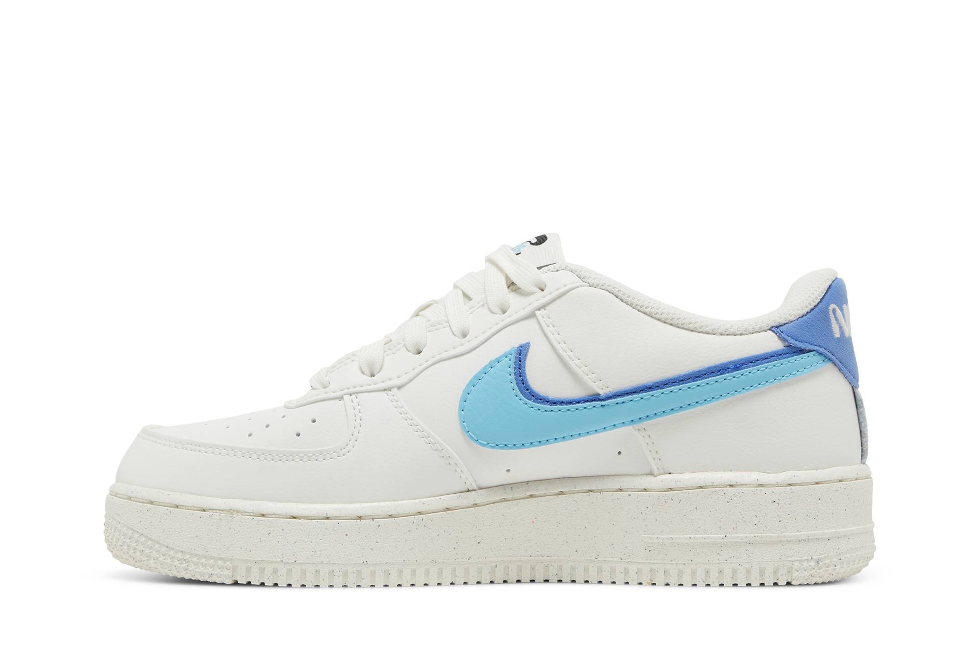 (Grade School) Nike Air Force 1 LV8 ‘Sail Medium Blue’ DQ0359-100