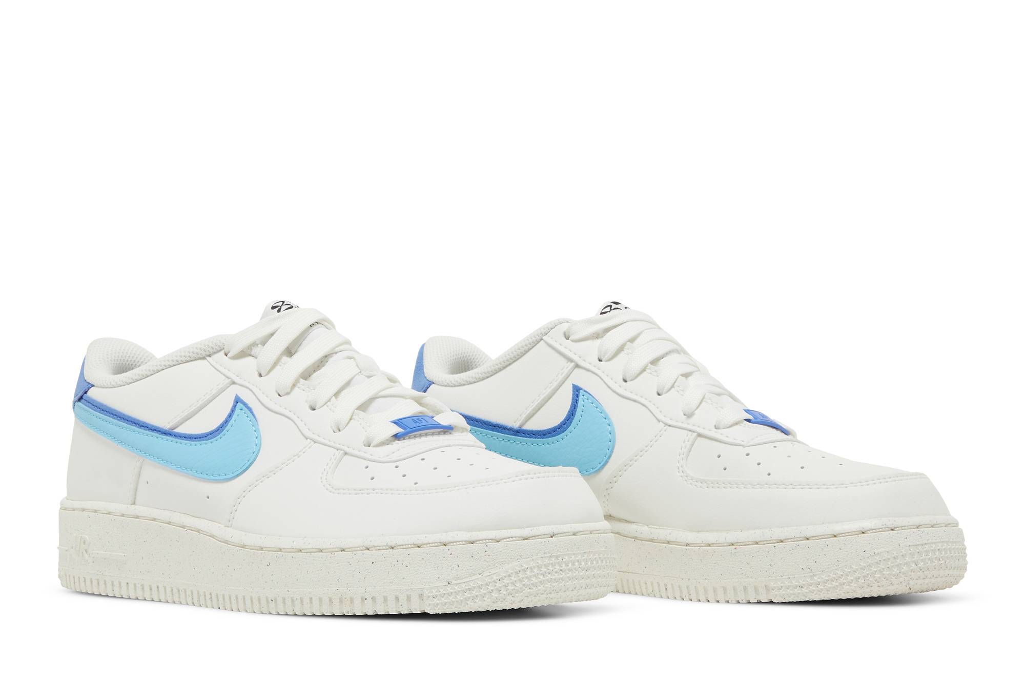 (Grade School) Nike Air Force 1 LV8 ‘Sail Medium Blue’ DQ0359-100
