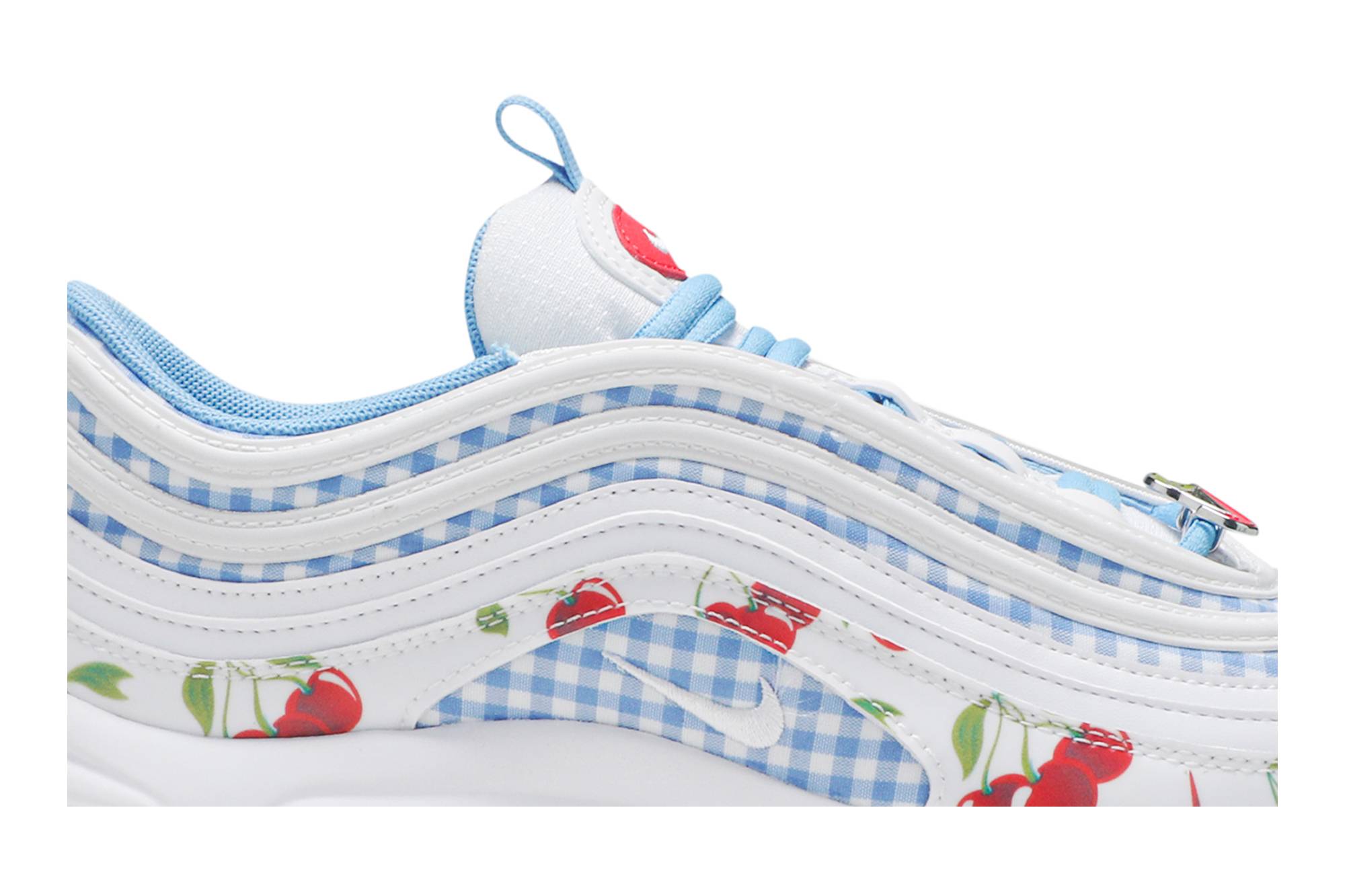 (Grade School) Nike Air Max 97 SE Cherry Picnic CW5806-100 Nicesnk