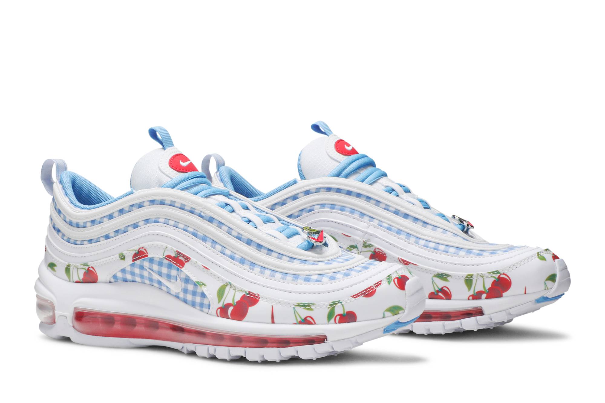 (Grade School) Nike Air Max 97 SE Cherry Picnic CW5806-100 Nicesnk