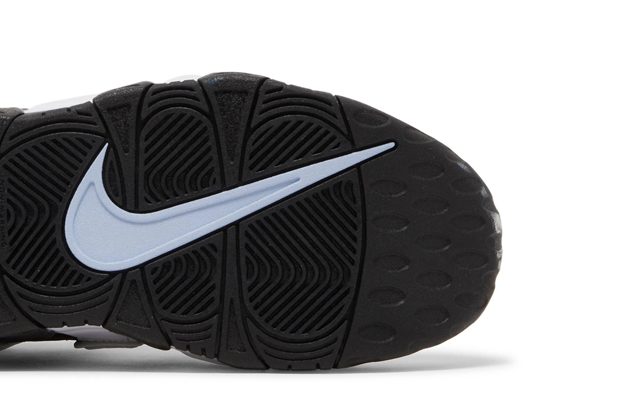 (Grade School) Nike Air More Uptempo Black Cobalt Bliss DQ6200-001 Nicesnk