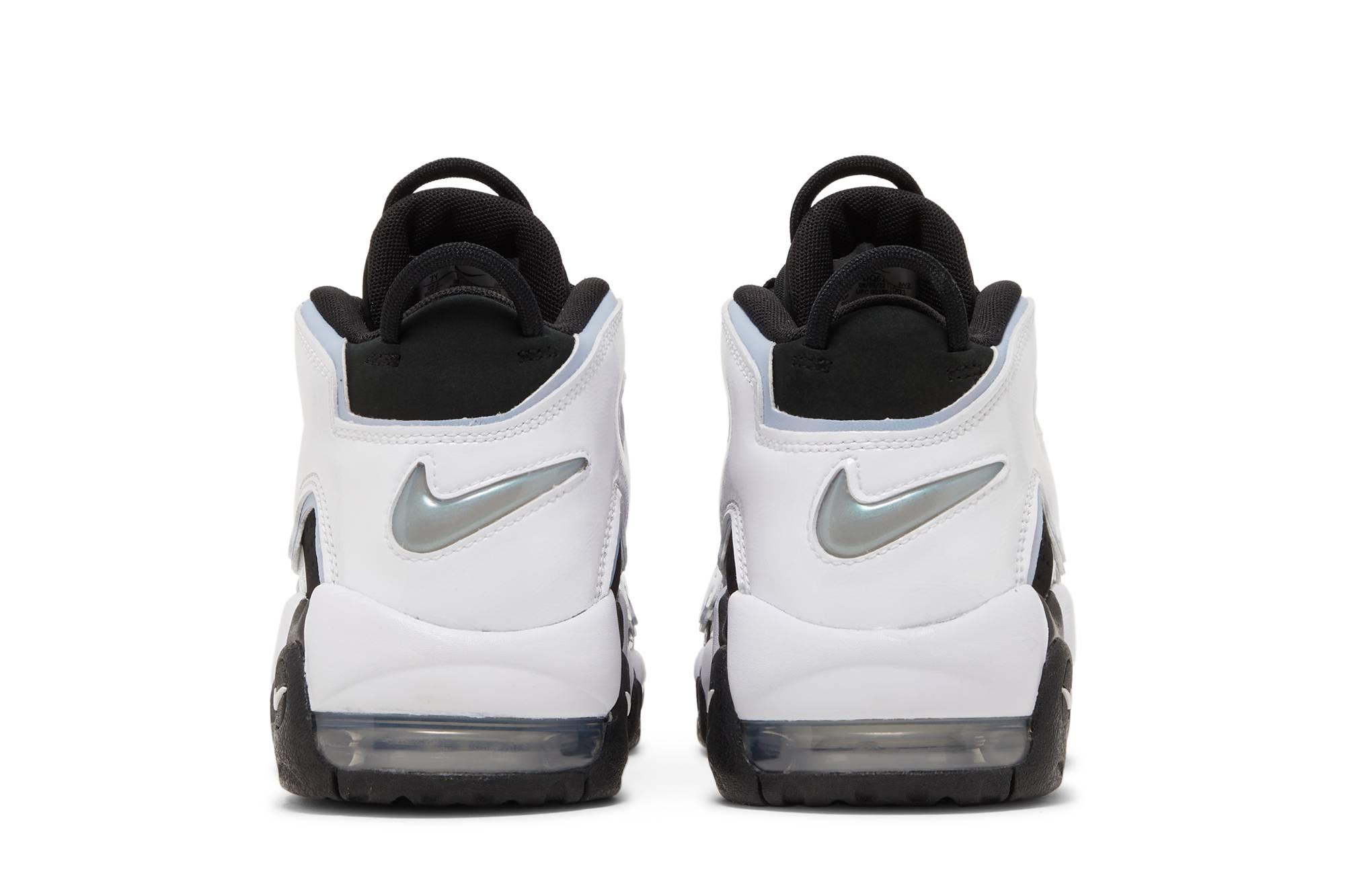 (Grade School) Nike Air More Uptempo Black Cobalt Bliss DQ6200-001 Nicesnk