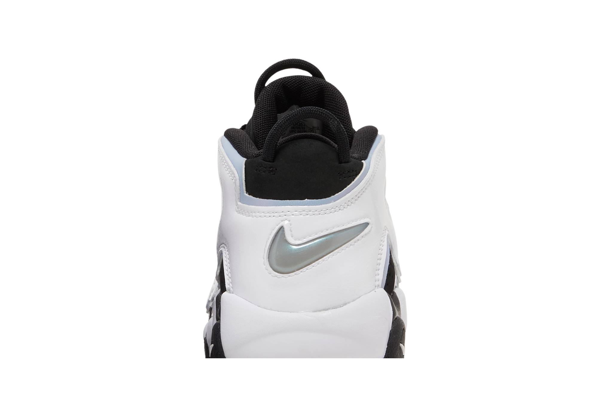 (Grade School) Nike Air More Uptempo Black Cobalt Bliss DQ6200-001 Nicesnk