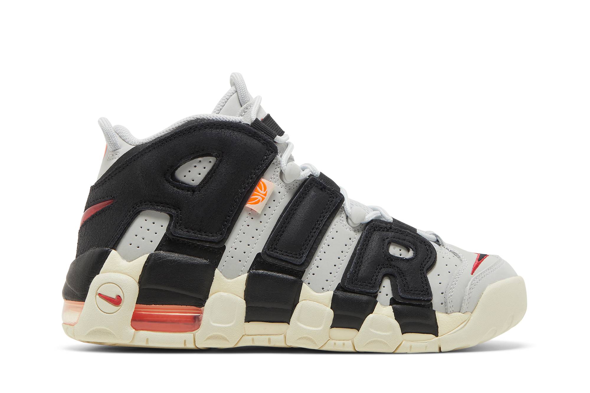 (Grade School) Nike Air More Uptempo Hoops DX3360-001 Nicesnk