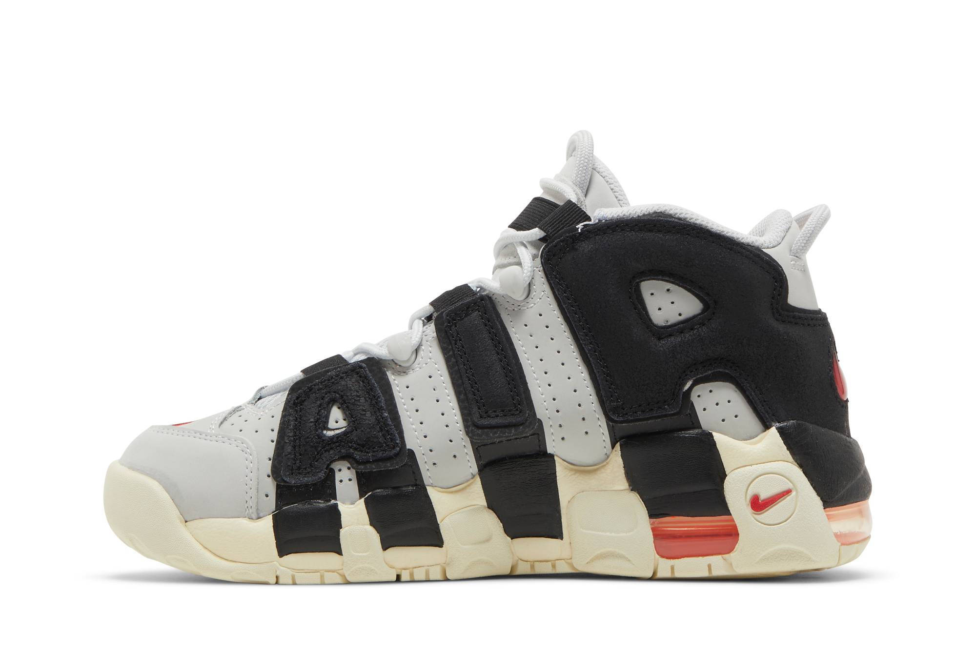 (Grade School) Nike Air More Uptempo Hoops DX3360-001 Nicesnk