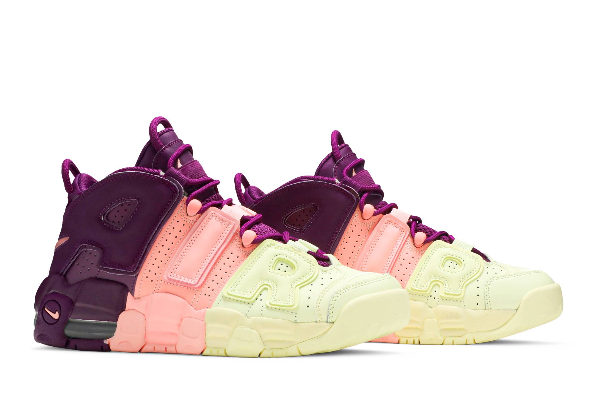 (Grade School) Nike Air More Uptempo Lucky Charms AV8237-800 Nicesnk