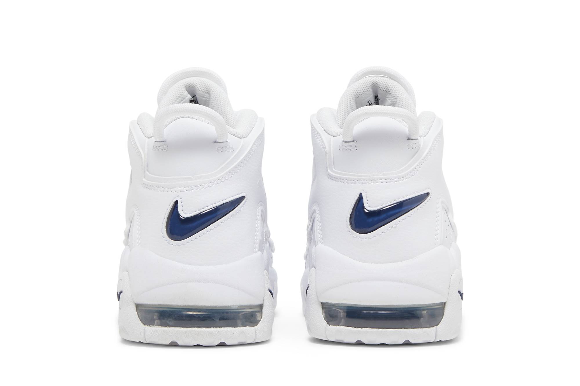 (Grade School) Nike Air More Uptempo White Midnight Navy DH9719-100 Nicesnk