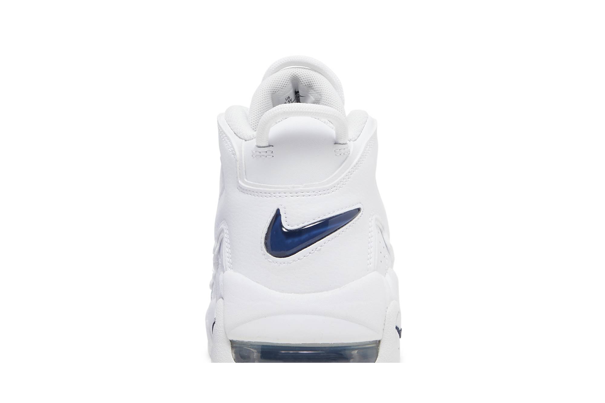 (Grade School) Nike Air More Uptempo White Midnight Navy DH9719-100 Nicesnk