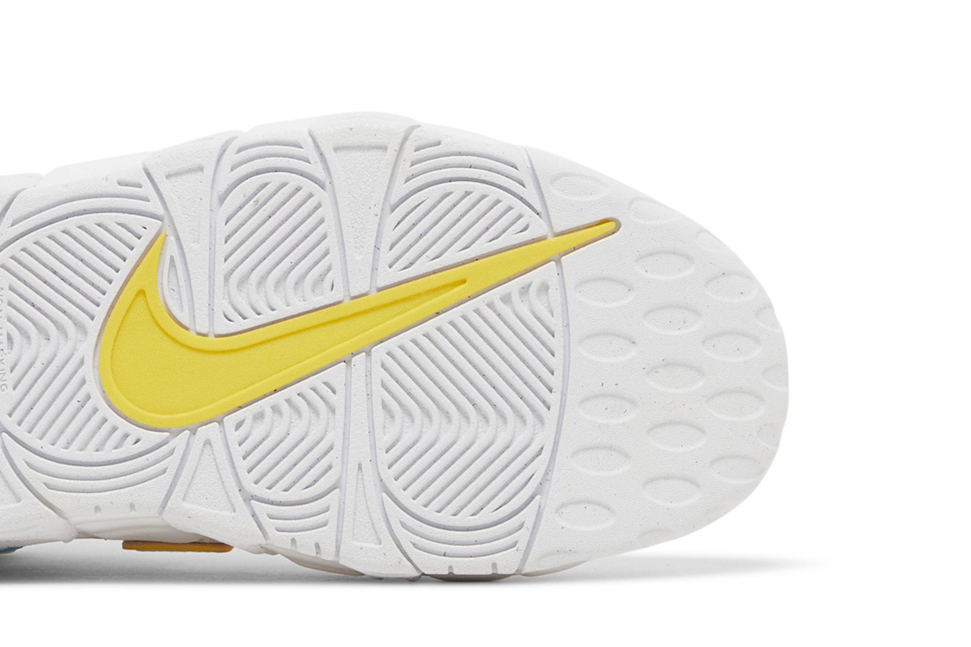 (Grade School) Nike Air More Uptempo White Rainbow FJ4624-100 Nicesnk