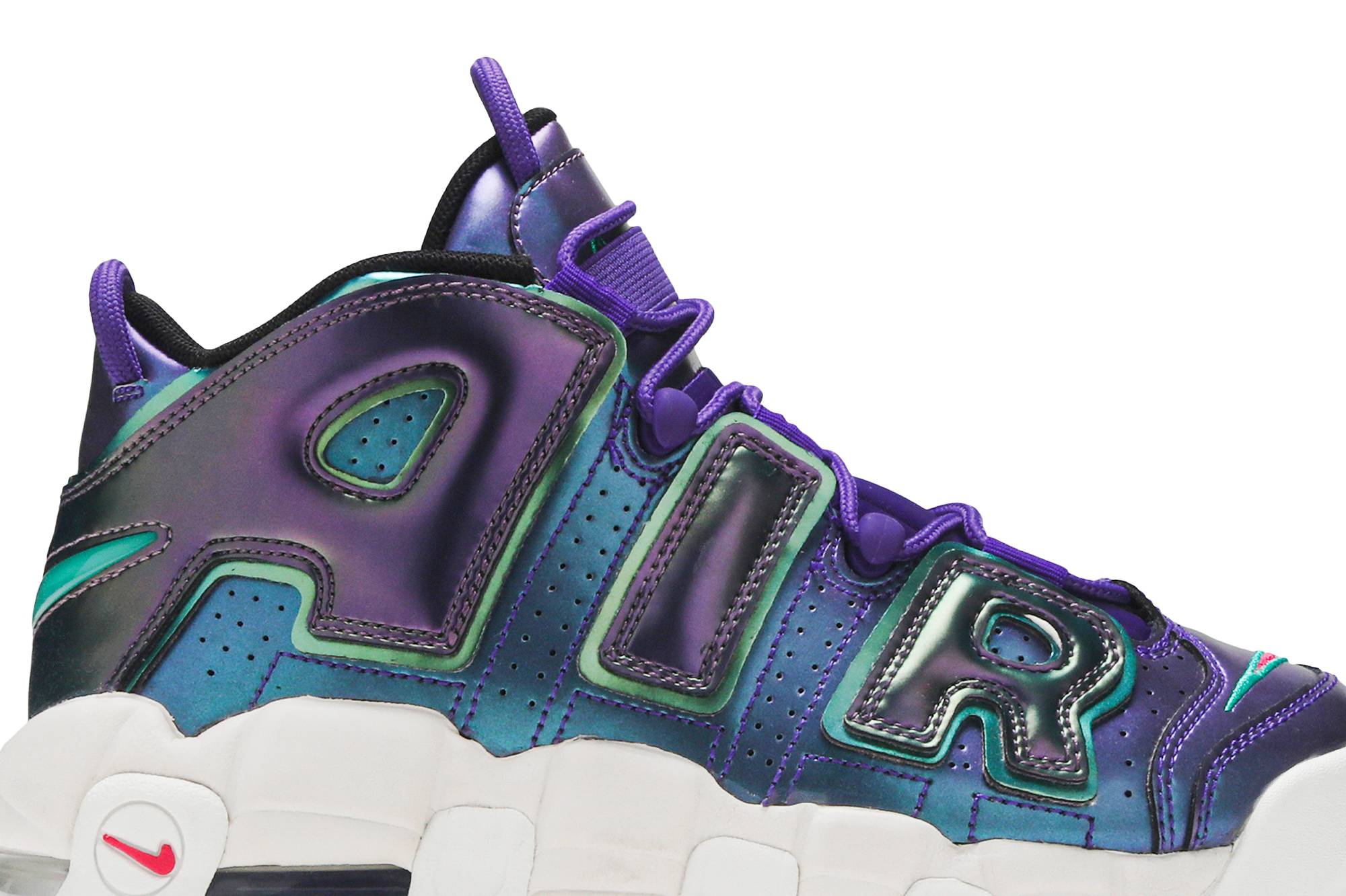 (Grade School) Nike Air More Uptempo Iridescent Purple 922845-500