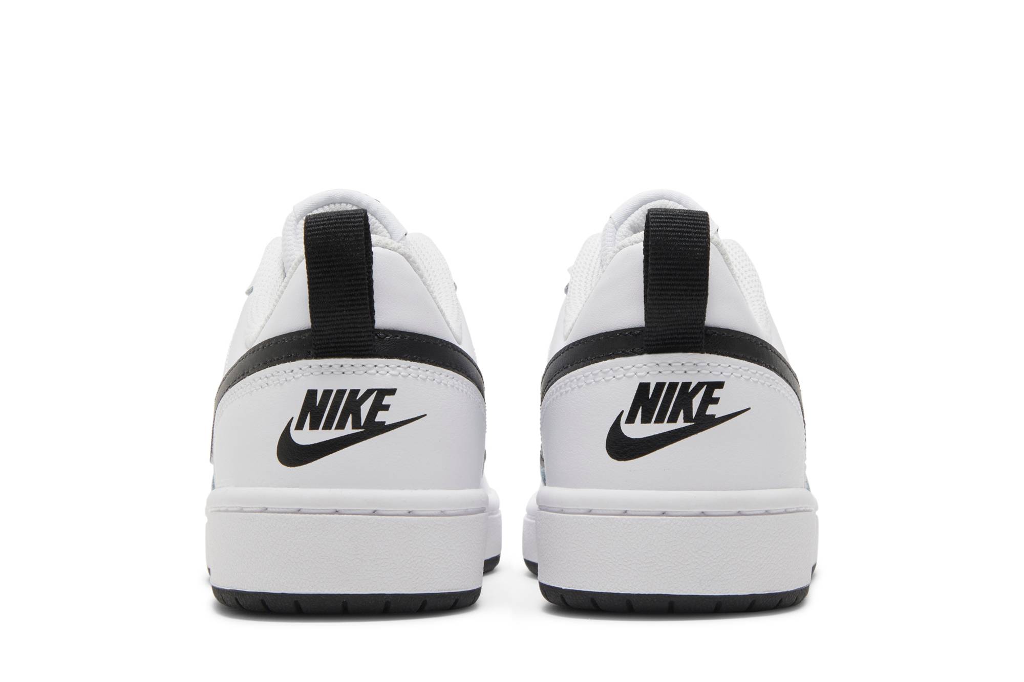 (Grade School) Nike Court Borough Low 2 ‘White Black’ BQ5448-104