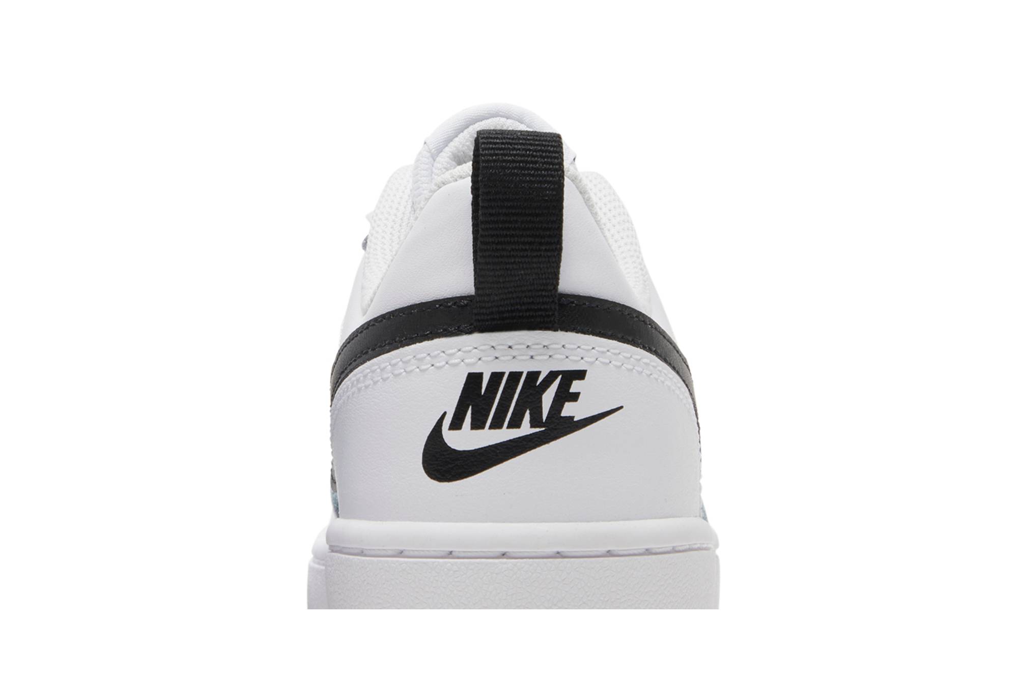 (Grade School) Nike Court Borough Low 2 ‘White Black’ BQ5448-104
