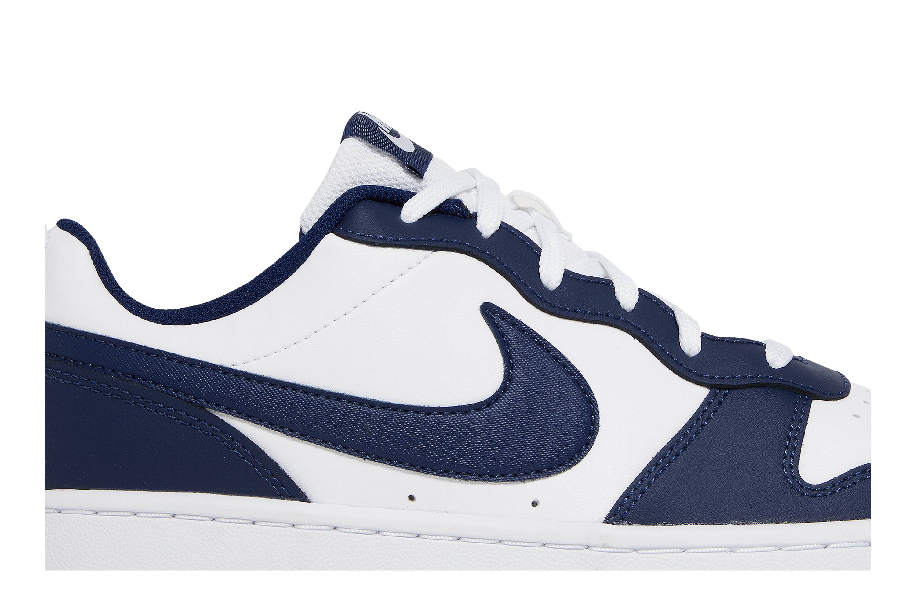 (Grade School) Nike Court Borough Low 2 ‘White Blue Void’ BQ5448-107