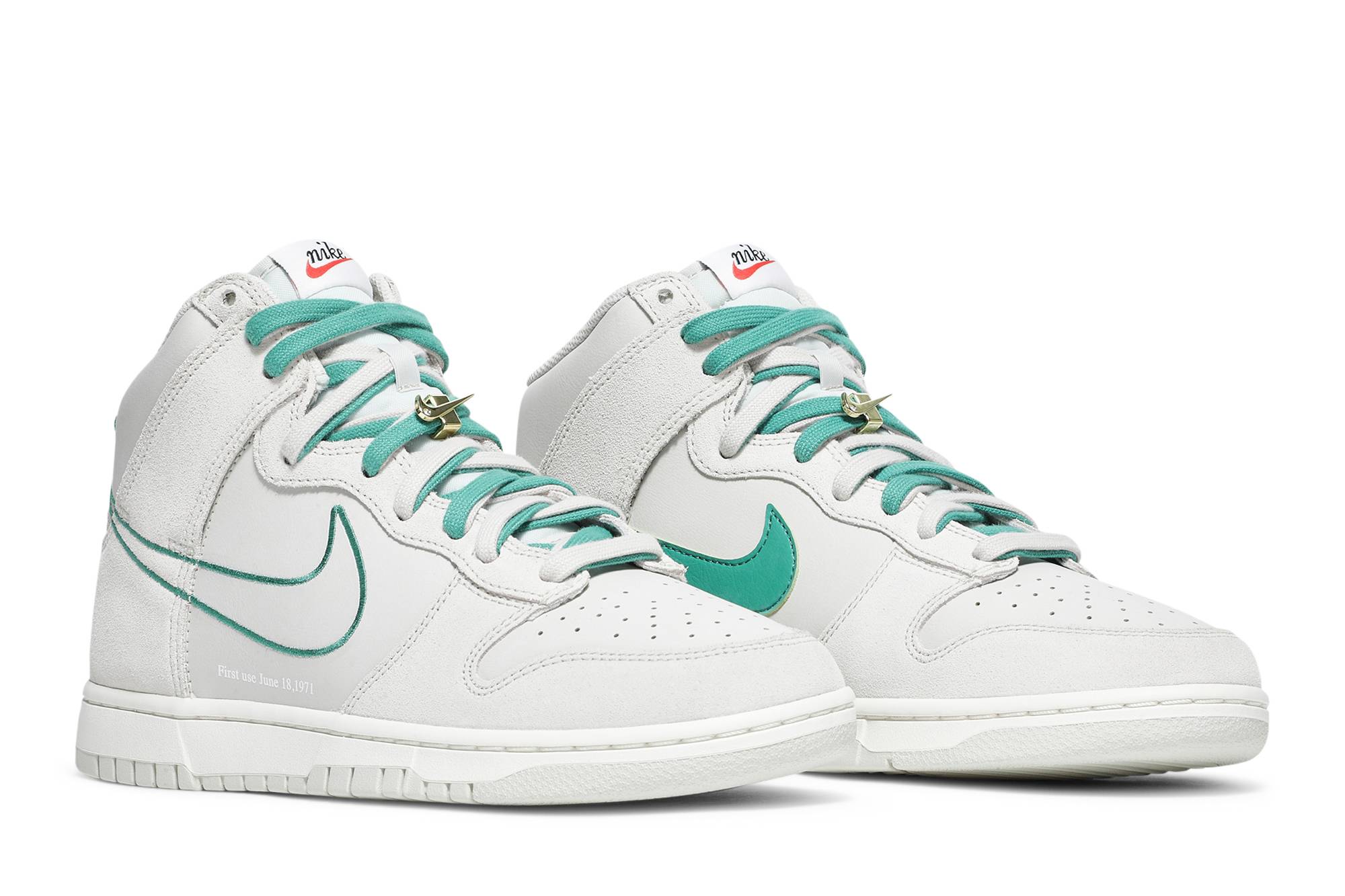 (Grade School) Nike Dunk High SE First Use Pack – Green Noise DD0733-001 Nicesnk