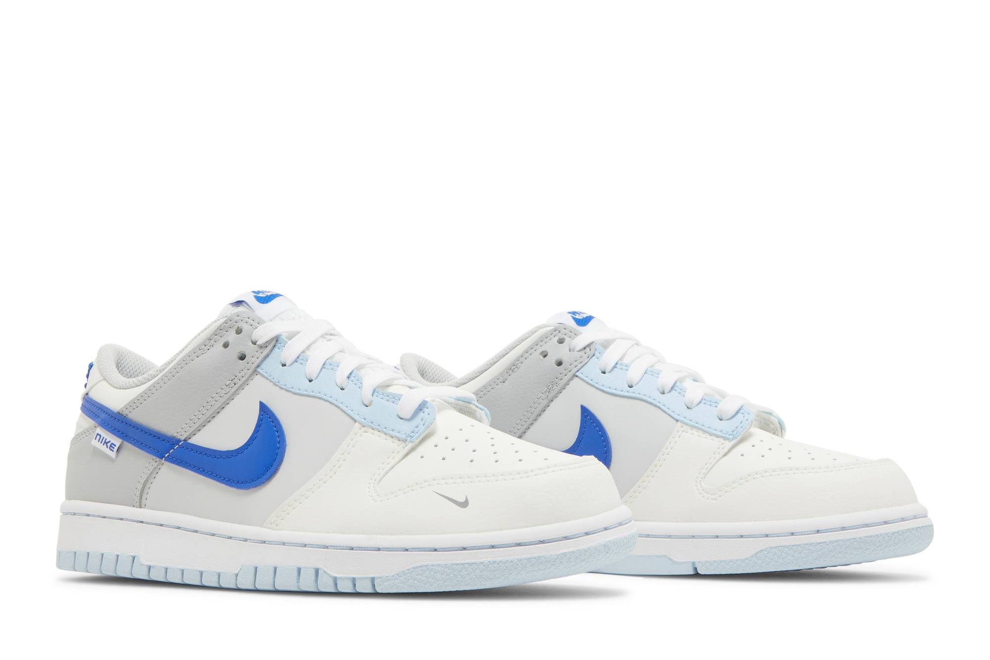 (Grade School) Nike Dunk Low ‘Ivory Hyper Royal’ FB1843-141