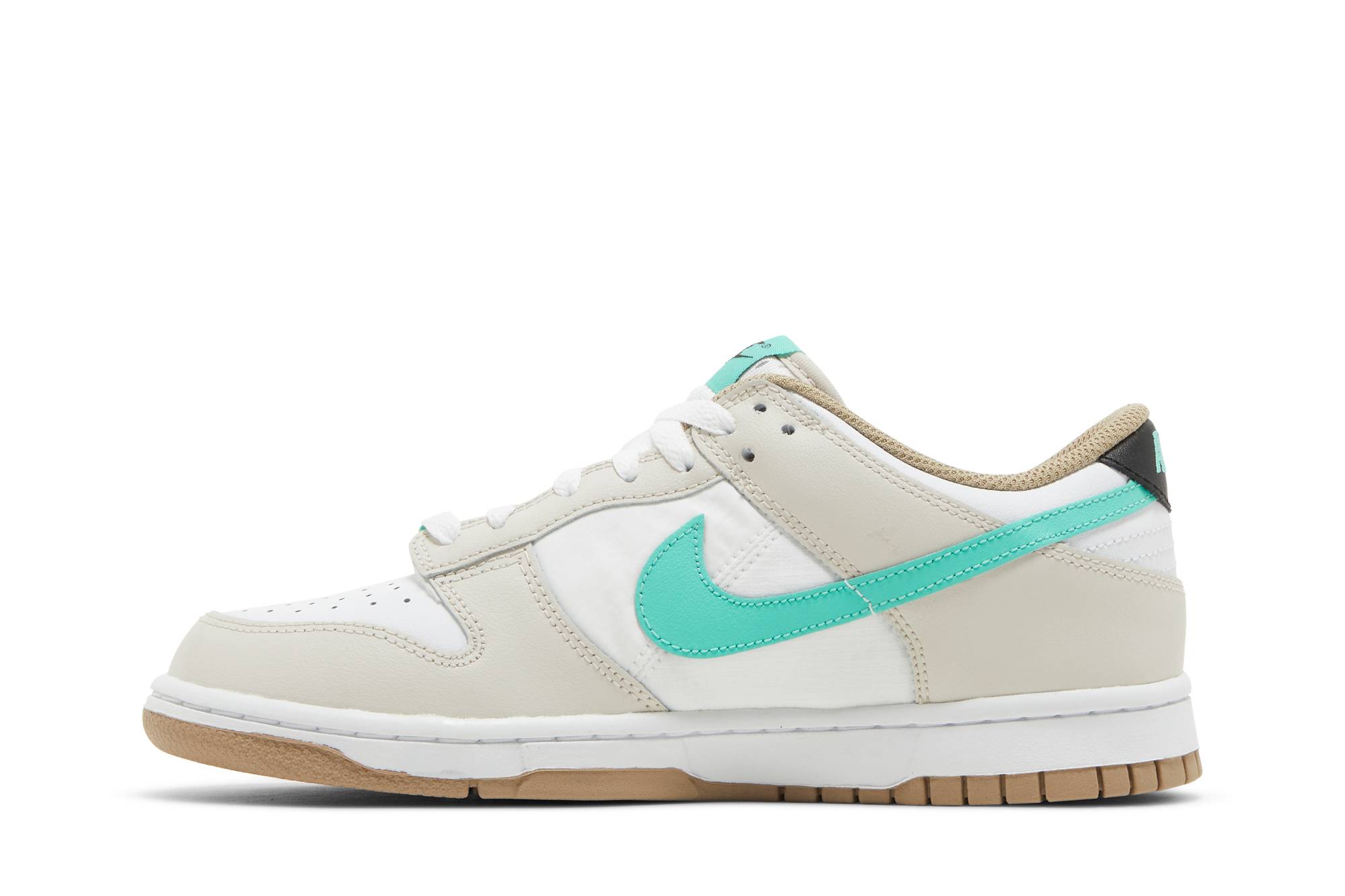 (Grade School) Nike Dunk Low ‘Split Seam White Tan Mint’ DX6063-131