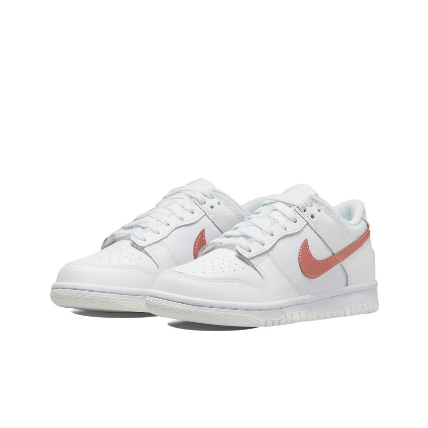(Grade School) Nike Dunk Low ‘White Pink’ DH9765-100
