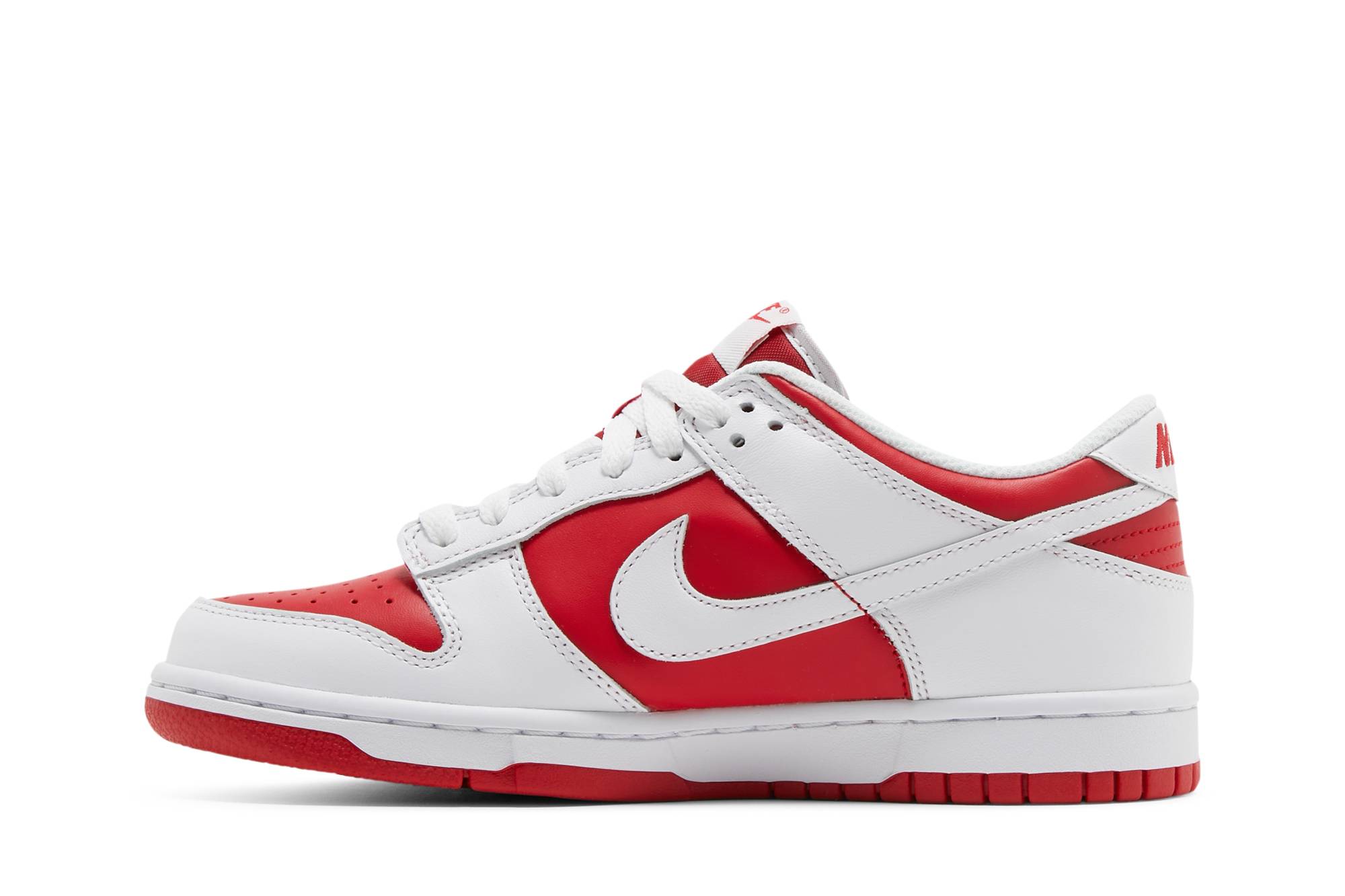(Grade School) Nike Dunk Low ‘White University Red’ CW1590-600