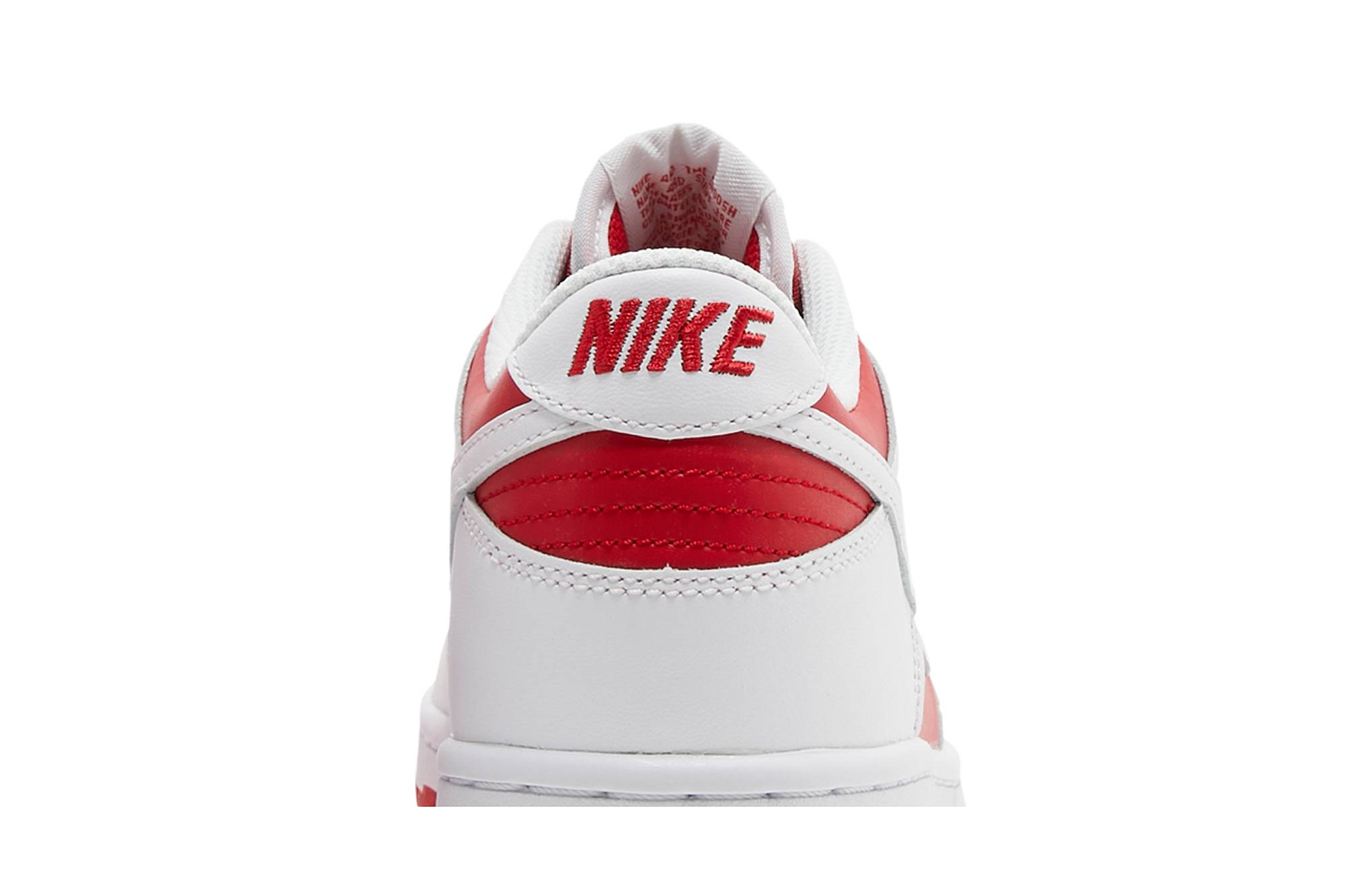 (Grade School) Nike Dunk Low ‘White University Red’ CW1590-600