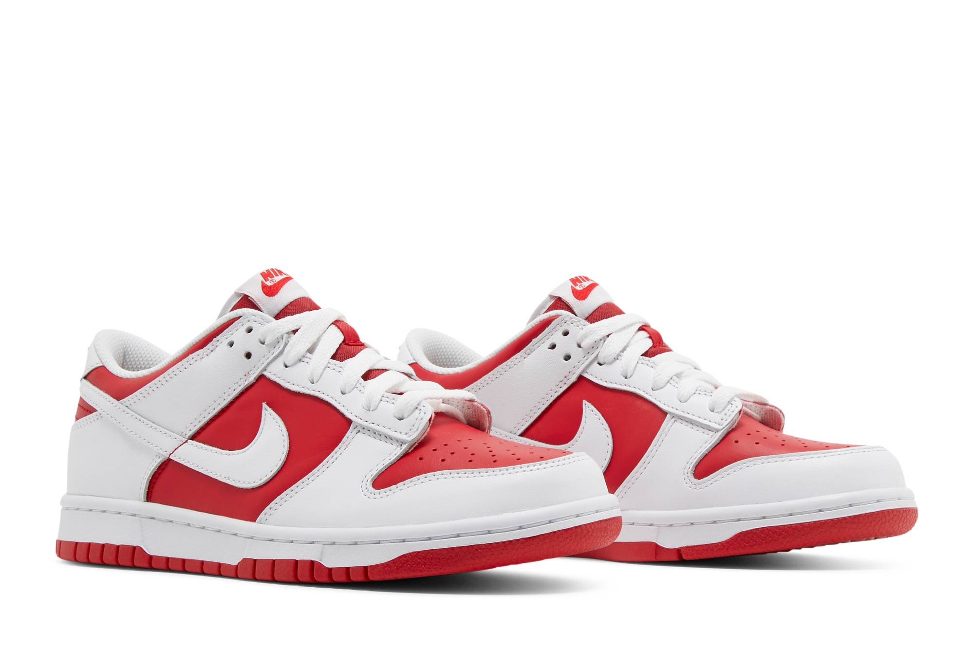 (Grade School) Nike Dunk Low ‘White University Red’ CW1590-600