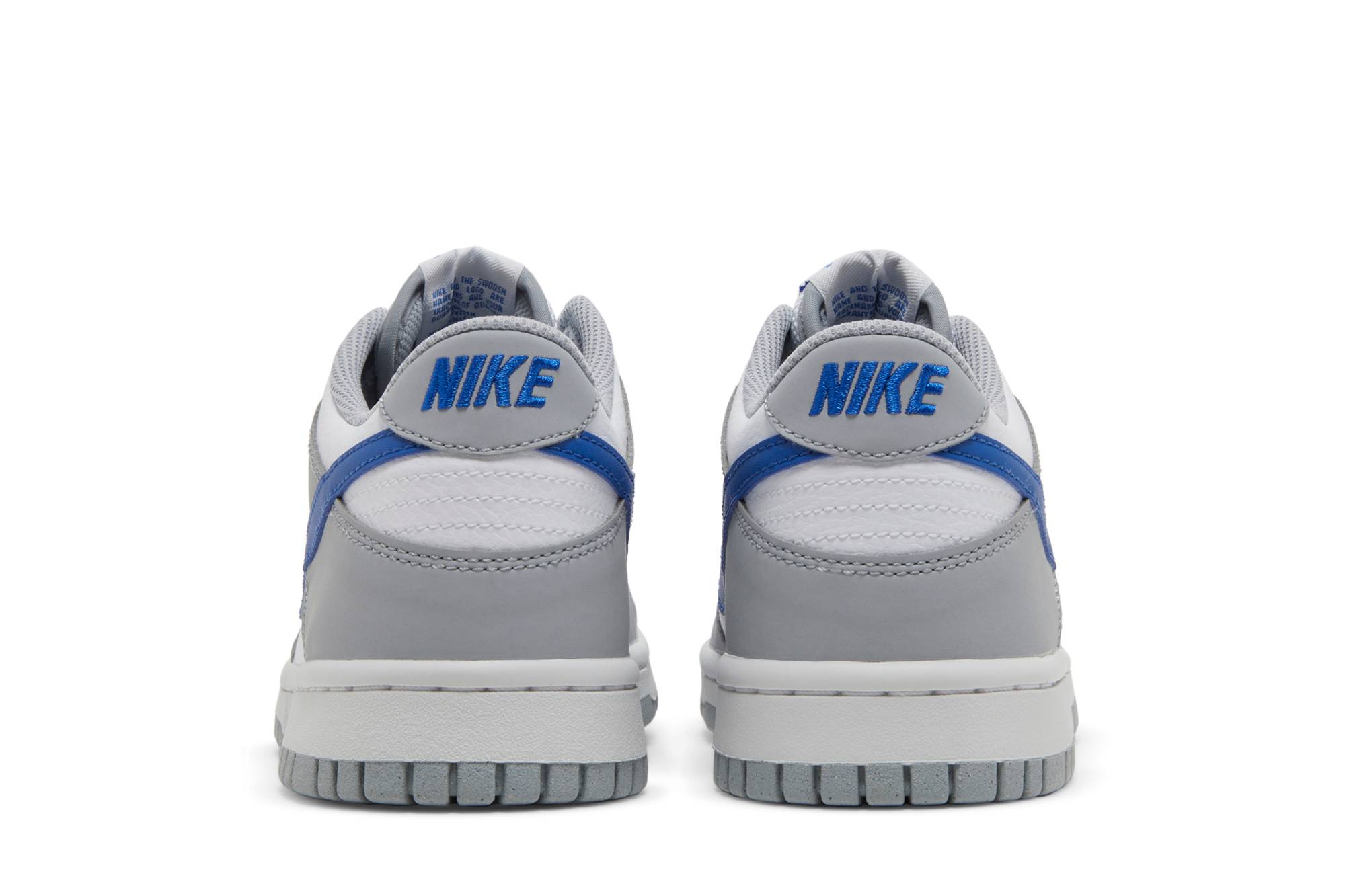 (Grade School) Nike Dunk Low Wolf Grey Royal FN3878-001 Nicesnk