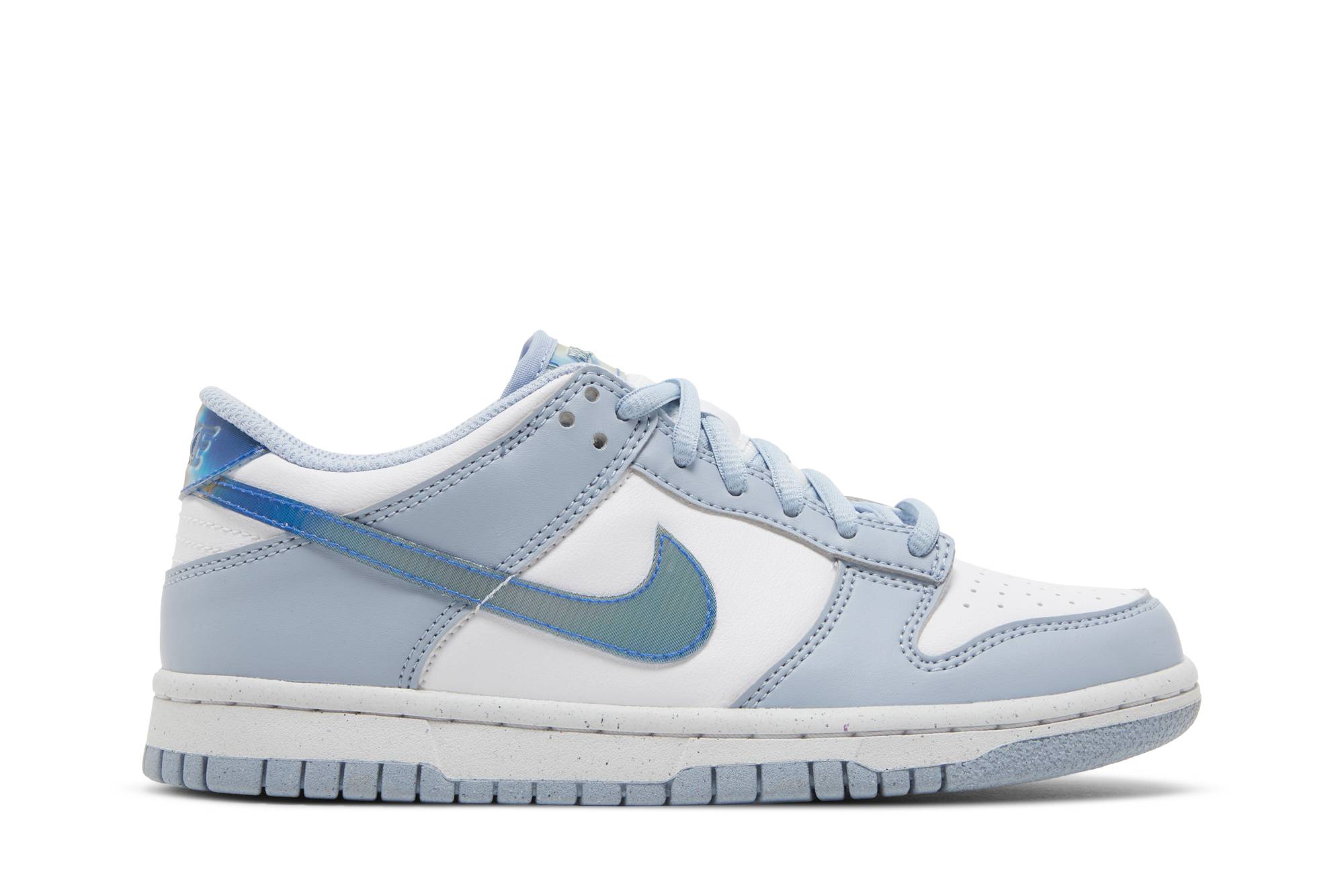 (Grade School) Nike Dunk Low Next Nature ‘Blue Whisper Lenticular’ FJ4668-400