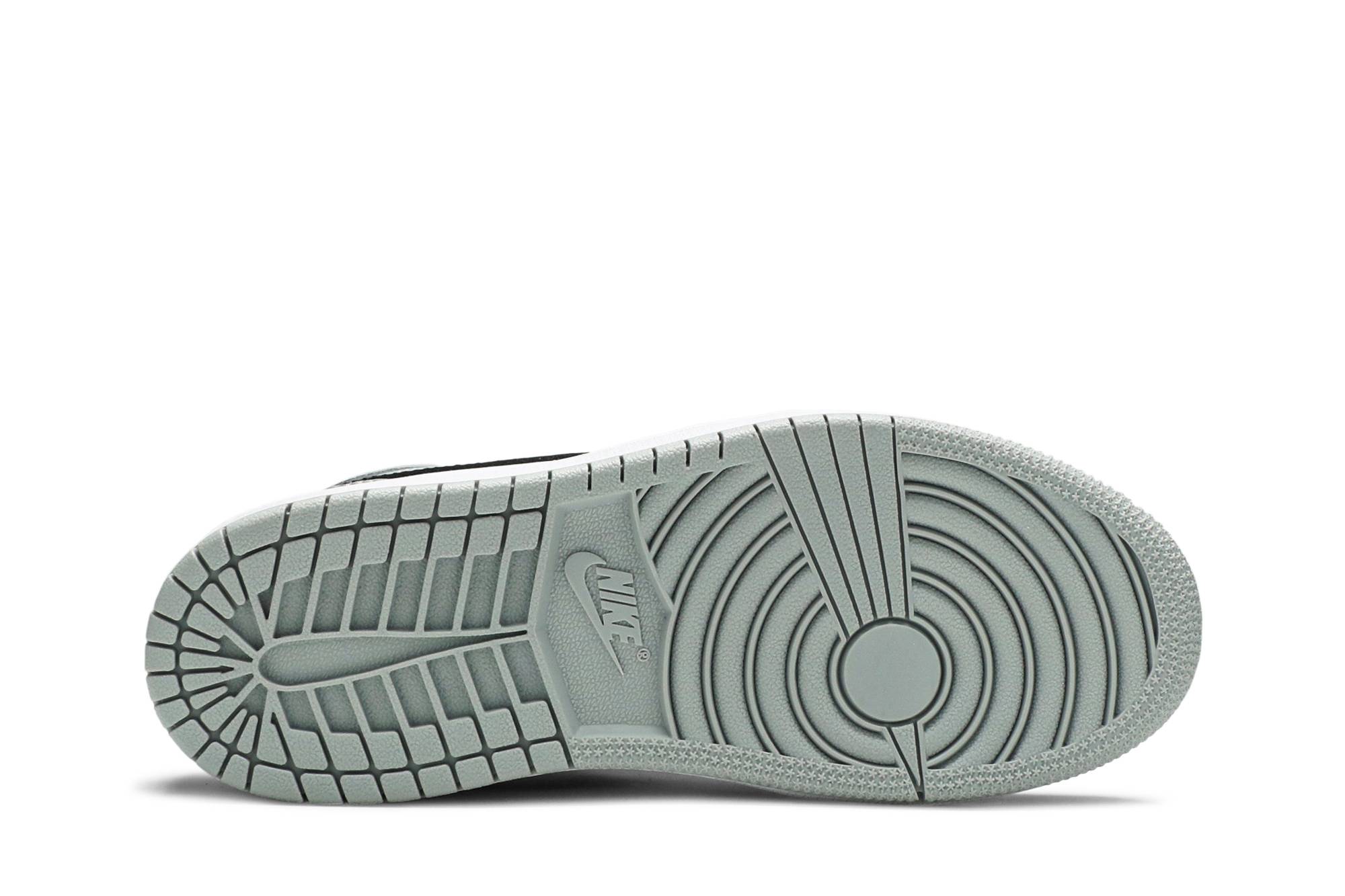 (Preschool) Air Jordan 1 Mid Light Smoke Grey 640734-092 Nicesnk