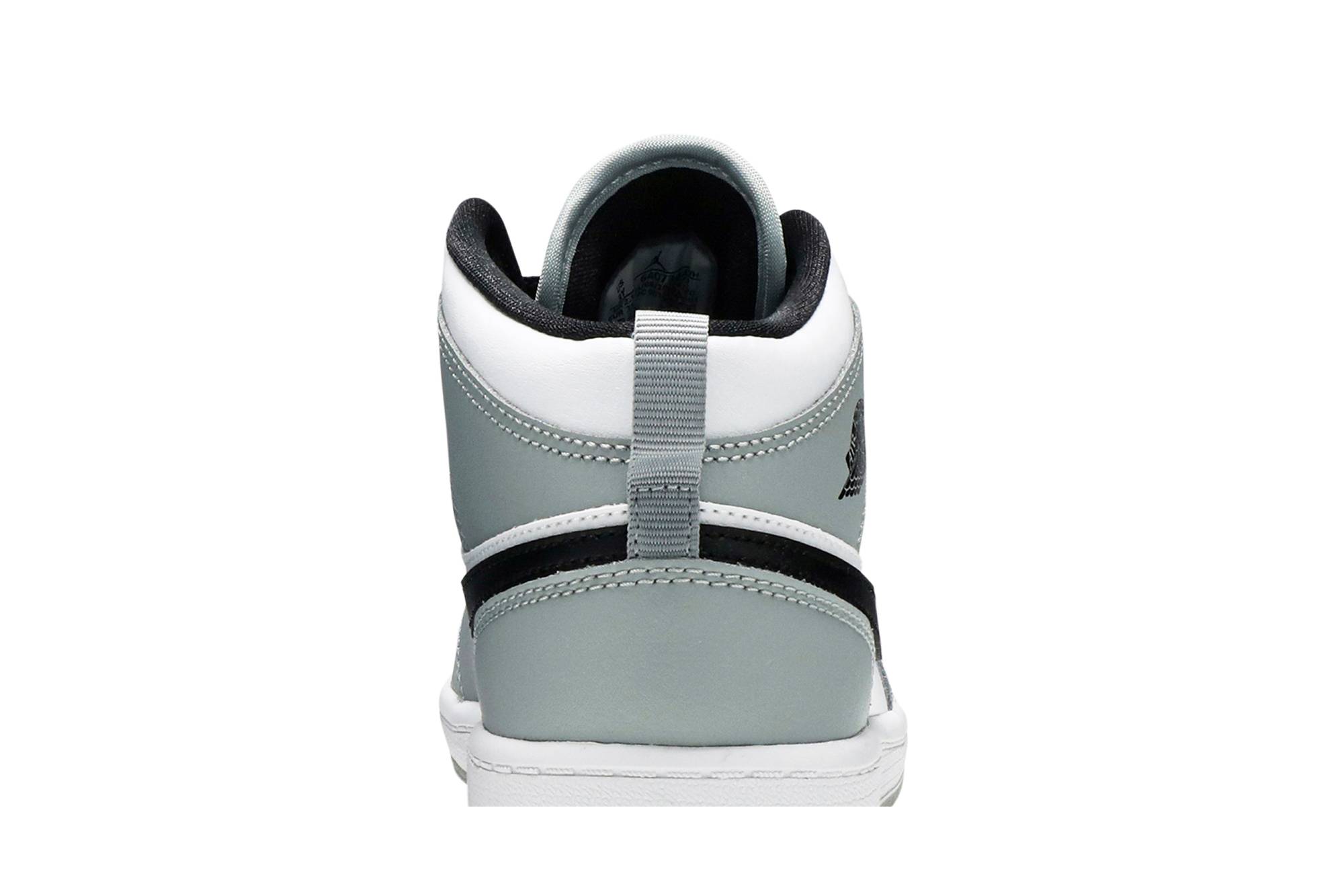 (Preschool) Air Jordan 1 Mid Light Smoke Grey 640734-092 Nicesnk