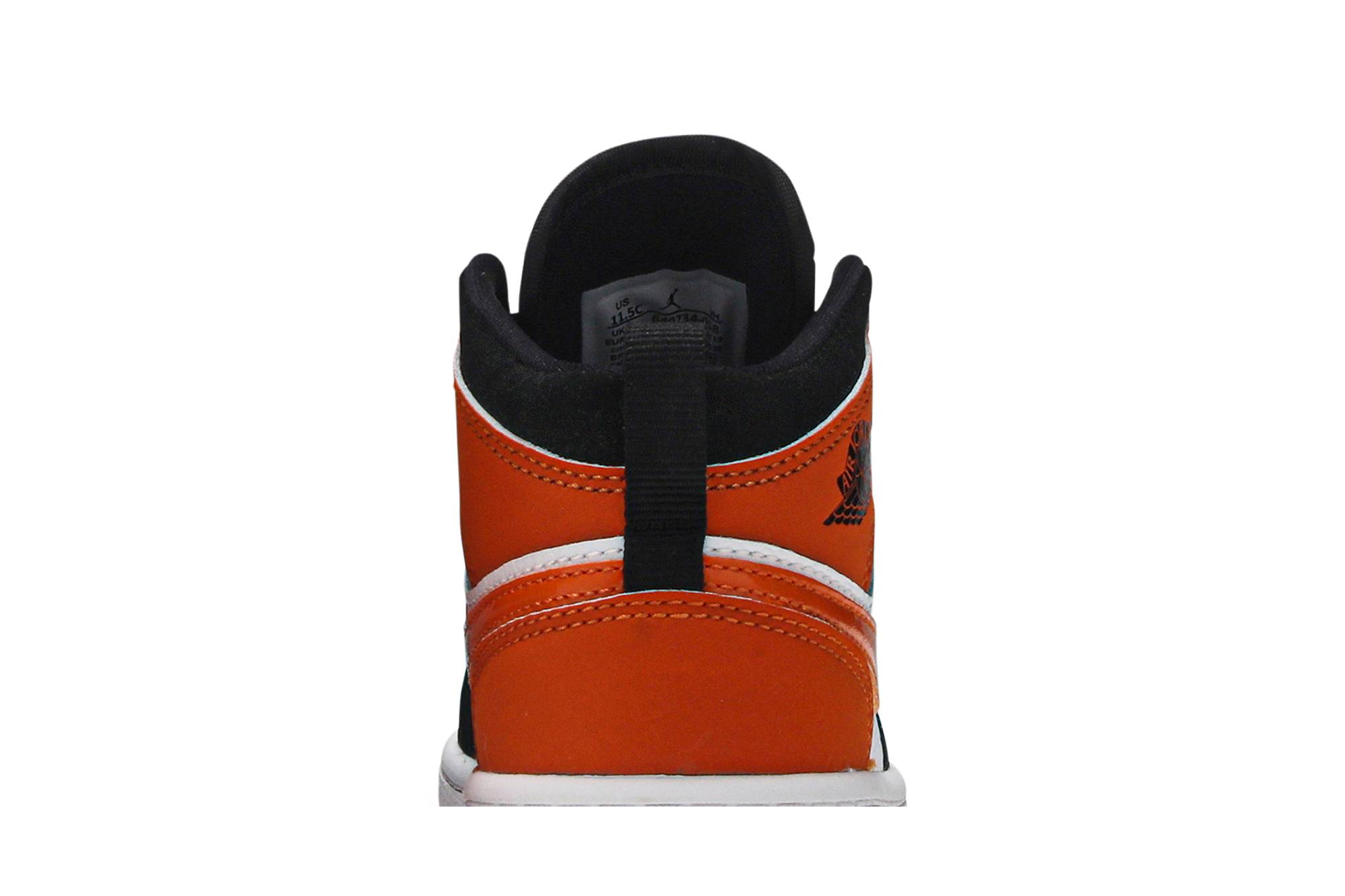 (Preschool) Air Jordan 1 Mid ‘Shattered Backboard’ 640734-058