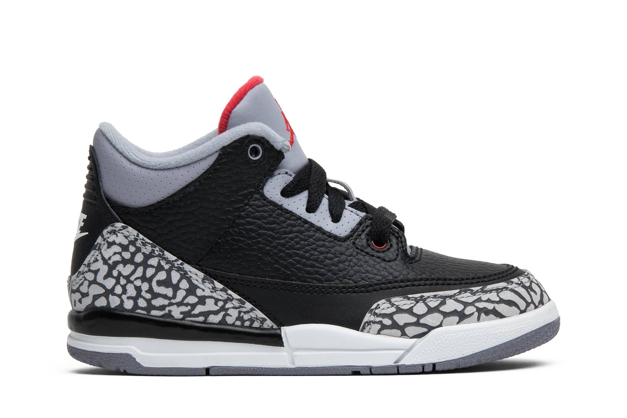 (Preschool) Air Jordan 3 Retro OG 2018 Black Cement 429487-021 Nicesnk