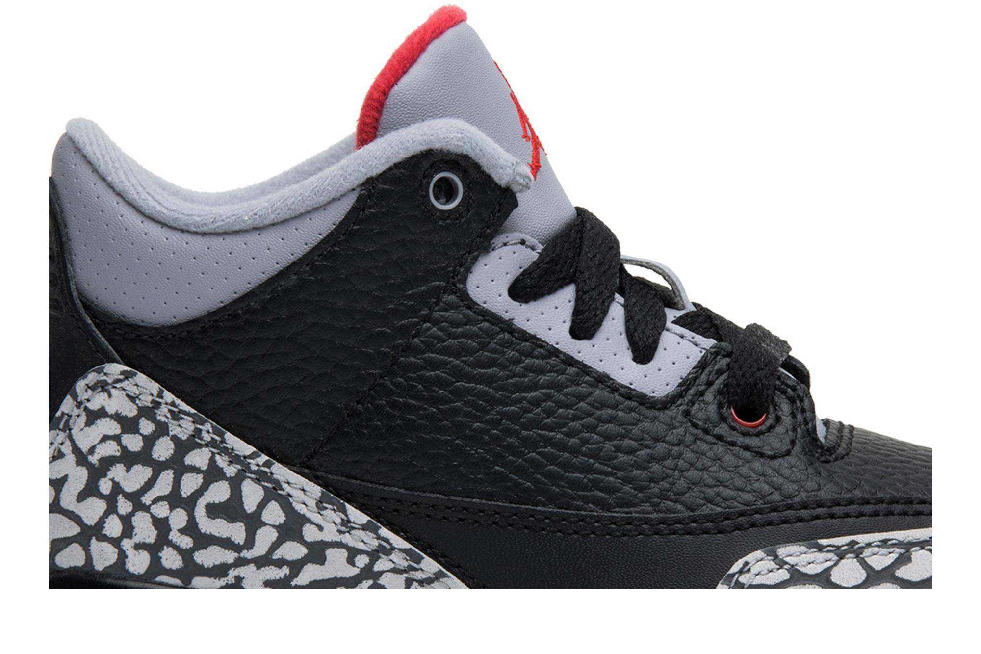 (Preschool) Air Jordan 3 Retro OG 2018 Black Cement 429487-021 Nicesnk