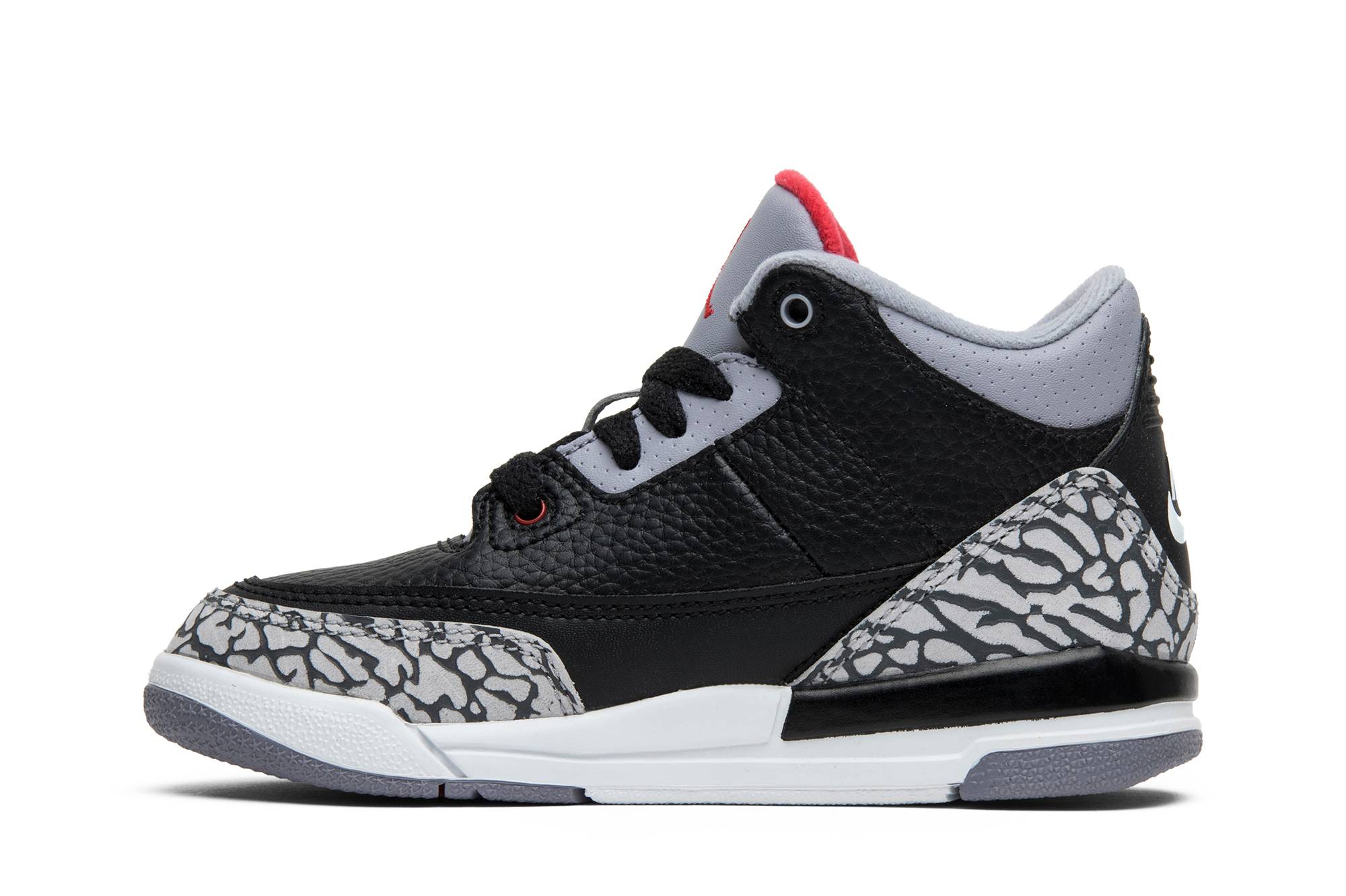 (Preschool) Air Jordan 3 Retro OG 2018 Black Cement 429487-021 Nicesnk