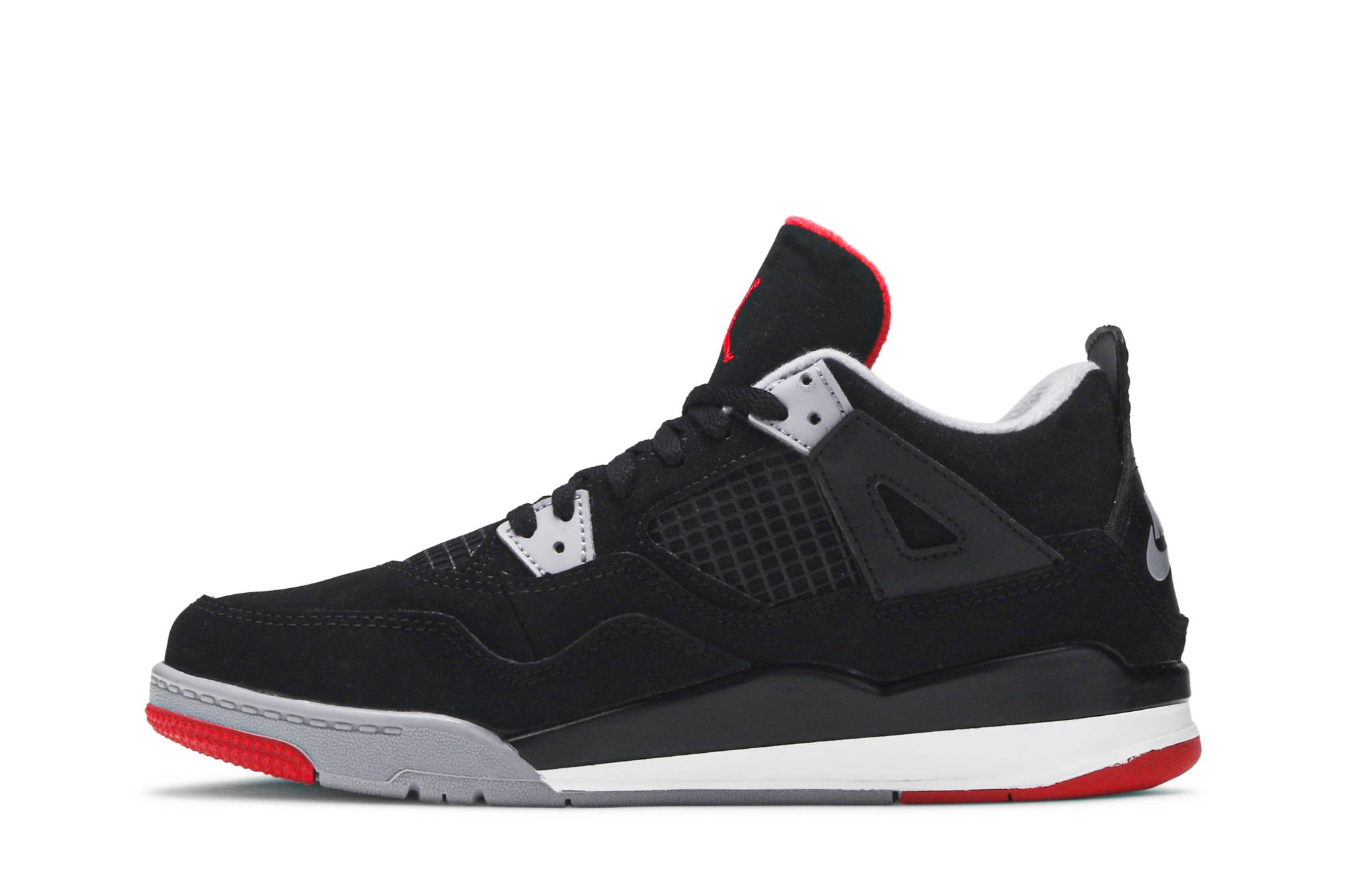 (Preschool) Air Jordan 4 Retro OG Bred 2019 BQ7669-060 Nicesnk