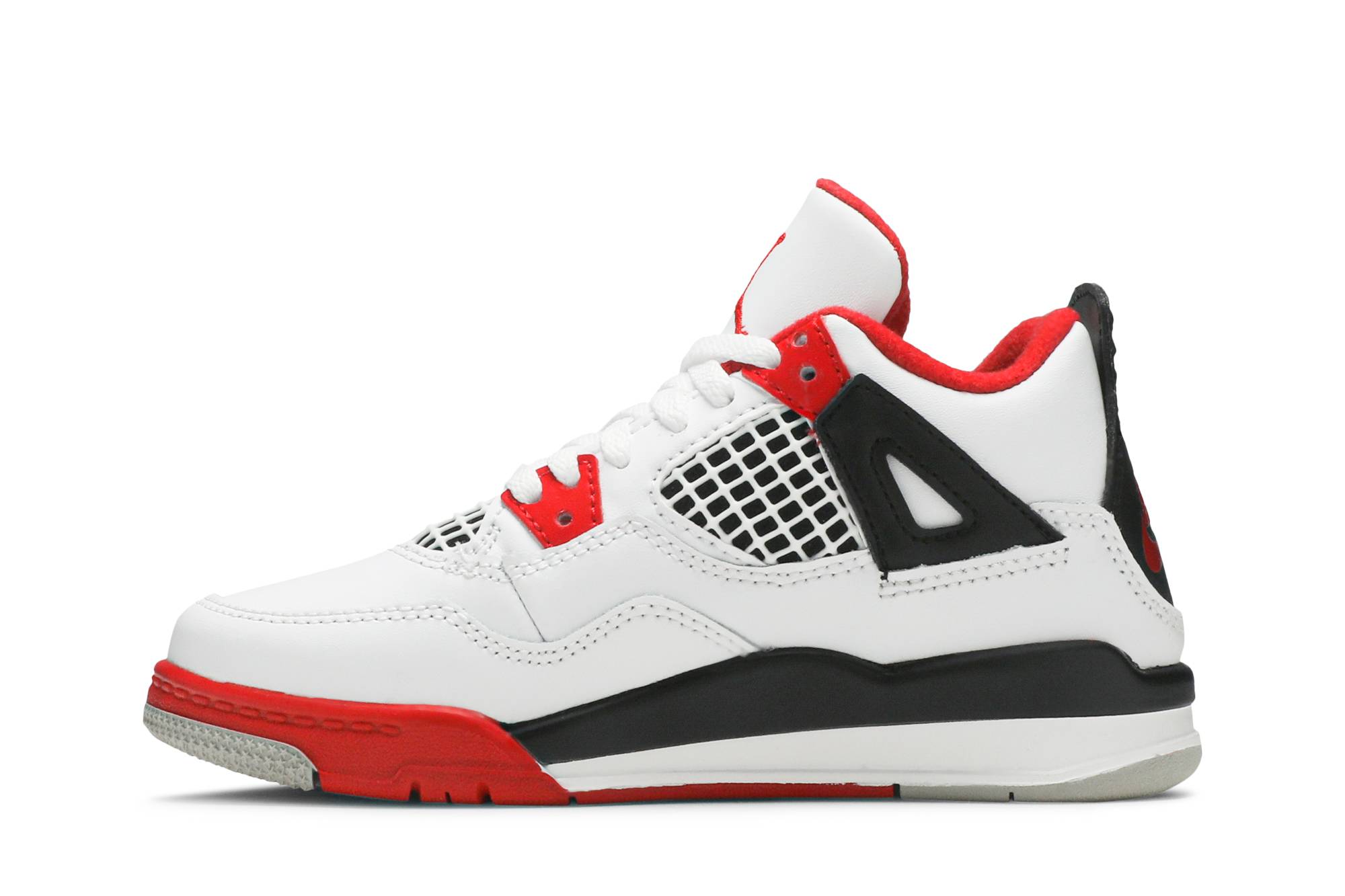 (Preschool) Air Jordan 4 Retro OG ‘Fire Red’ 2020 BQ7669-160