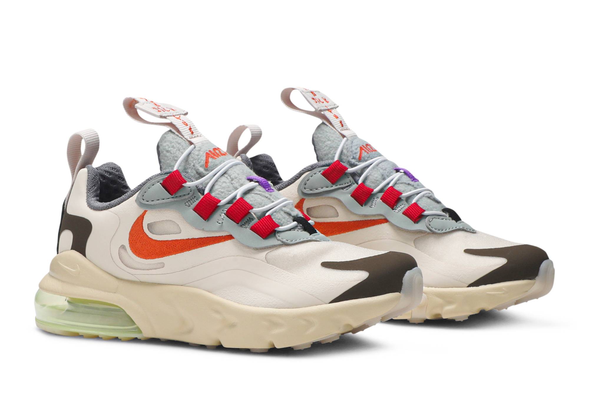 (Preschool) Travis Scott x Nike Air Max 270 React ENG Cactus Trails CV2414-200 Nicesnk