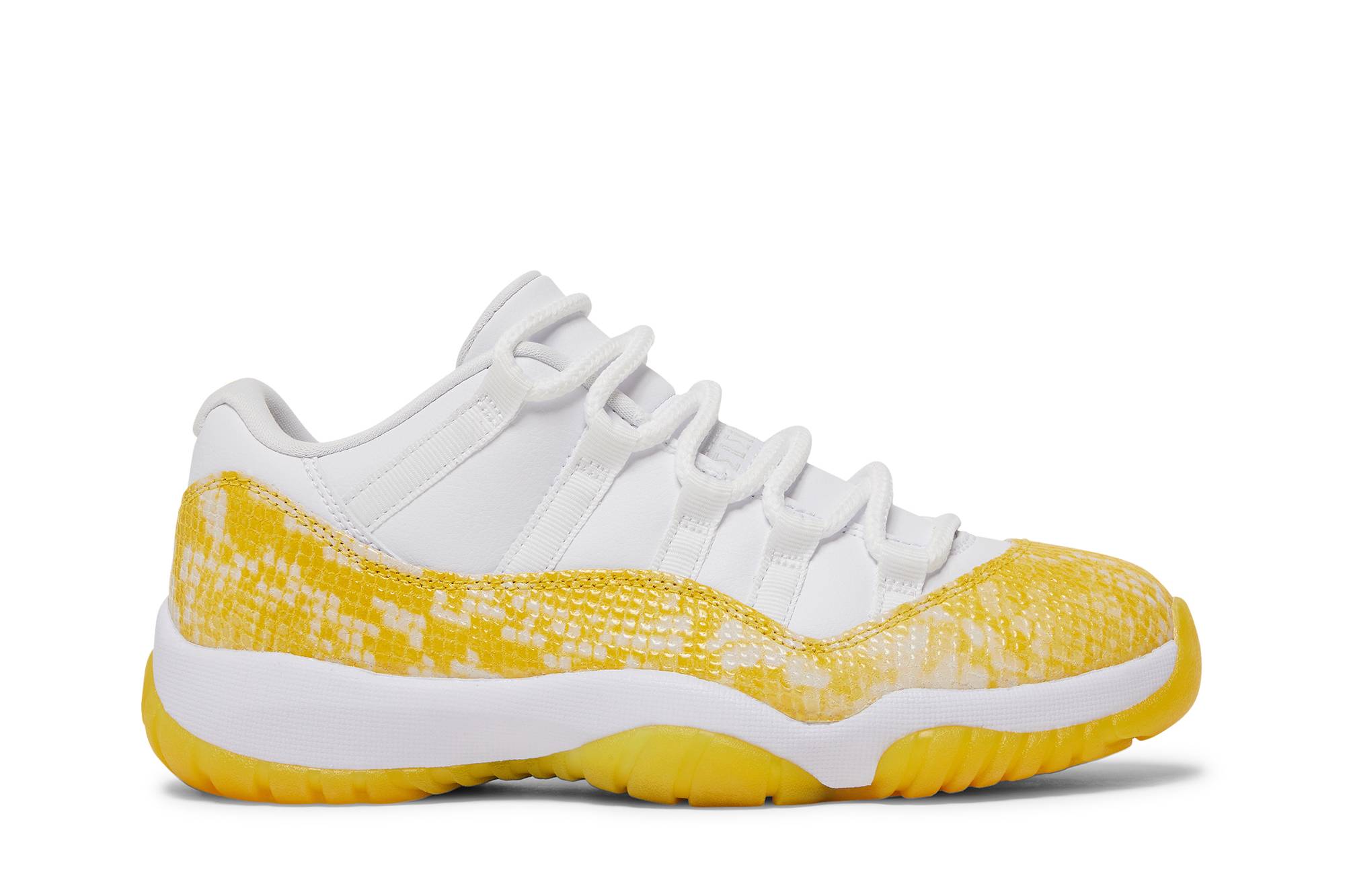 (Women) Air Jordan 11 Retro Low ‘Yellow Python’ AH7860-107