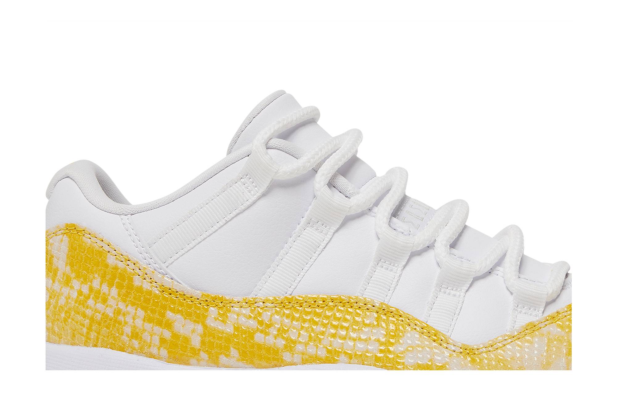 (Women) Air Jordan 11 Retro Low ‘Yellow Python’ AH7860-107