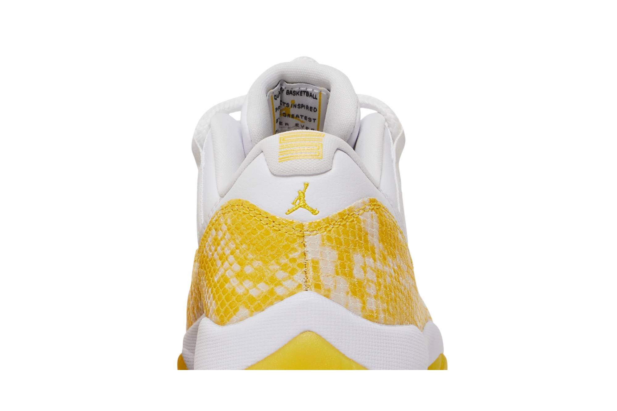 (Women) Air Jordan 11 Retro Low ‘Yellow Python’ AH7860-107