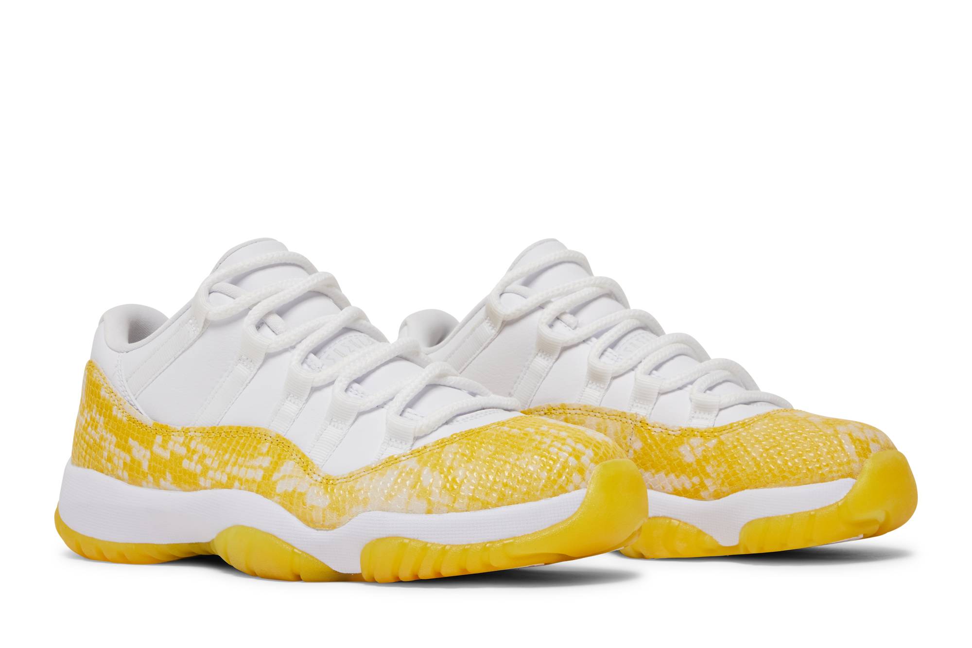 (Women) Air Jordan 11 Retro Low ‘Yellow Python’ AH7860-107