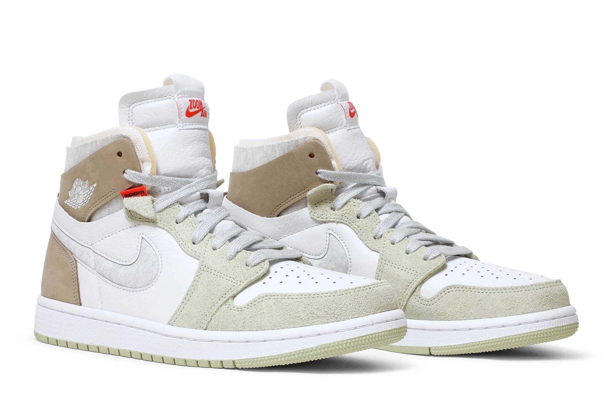 (Women) Air Jordan 1 High Zoom CMFT Olive Aura CT0979-102 Nicesnk
